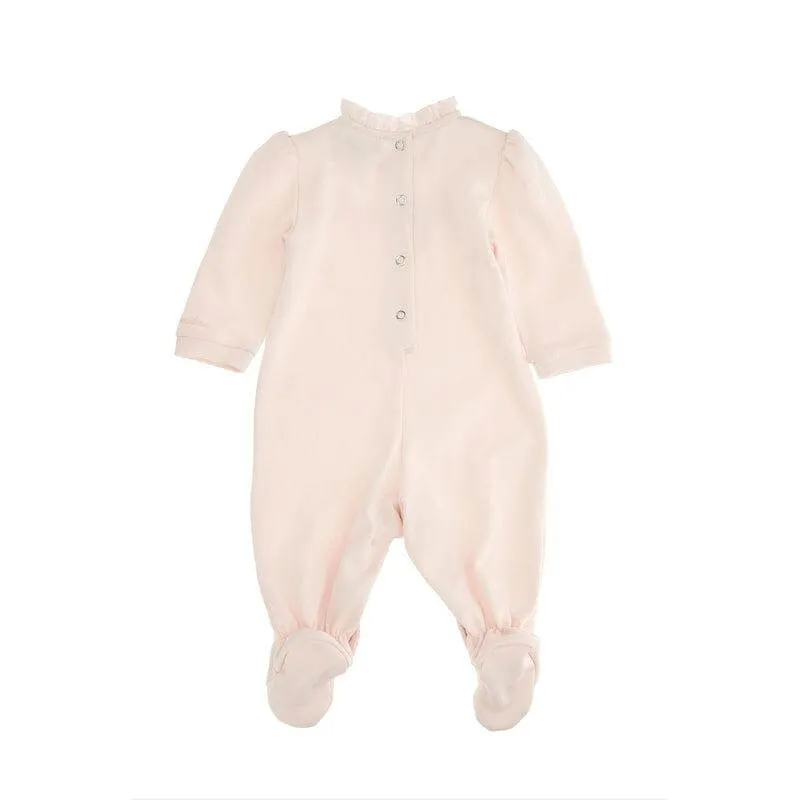 Rosa Baby-Strampler für Mädchen