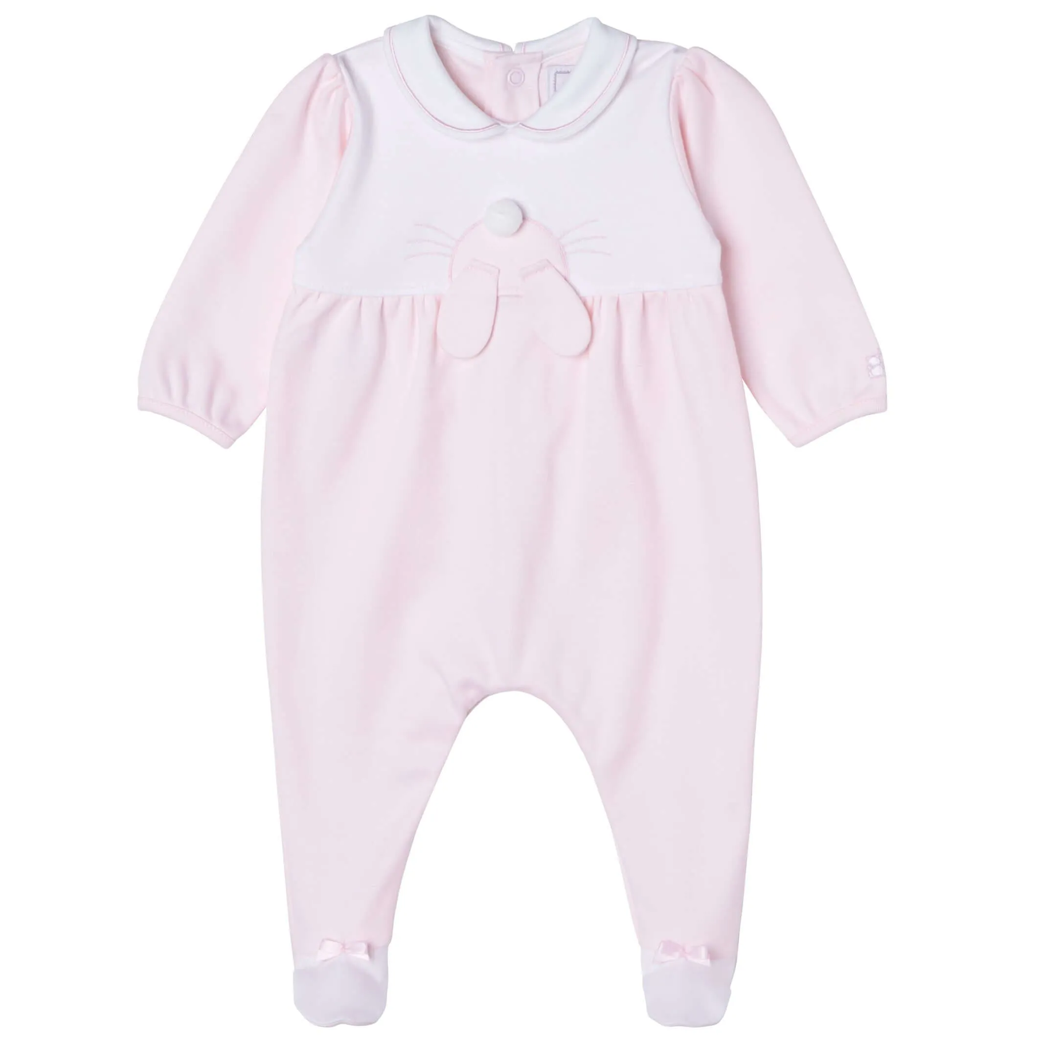 Rosa Häschen-Babybody für Mädchen