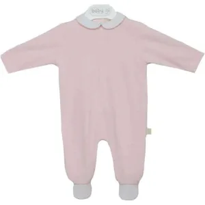 Rosa Baumwoll-Babybody für Mädchen
