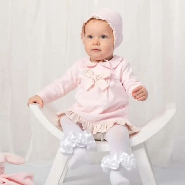 Rosa Diamant-Kleid-Set für Baby-Mädchen