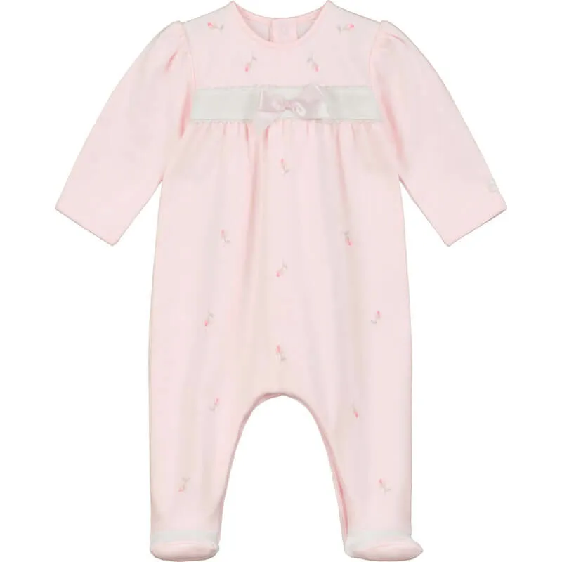 Rosa Baby-Strampler Eloise für Mädchen