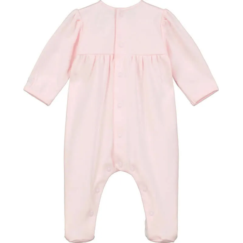 Rosa Baby-Strampler Eloise für Mädchen