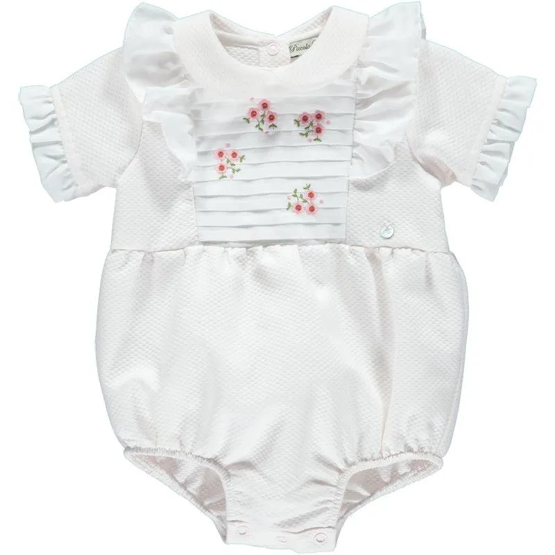 Rosa Rüschen-Body für Babygirls