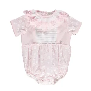 Rosa Strampler für Babygirls
