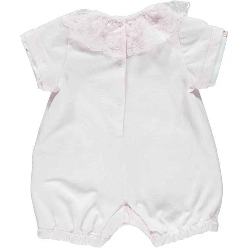 Rosa Strampler für Baby-Mädchen
