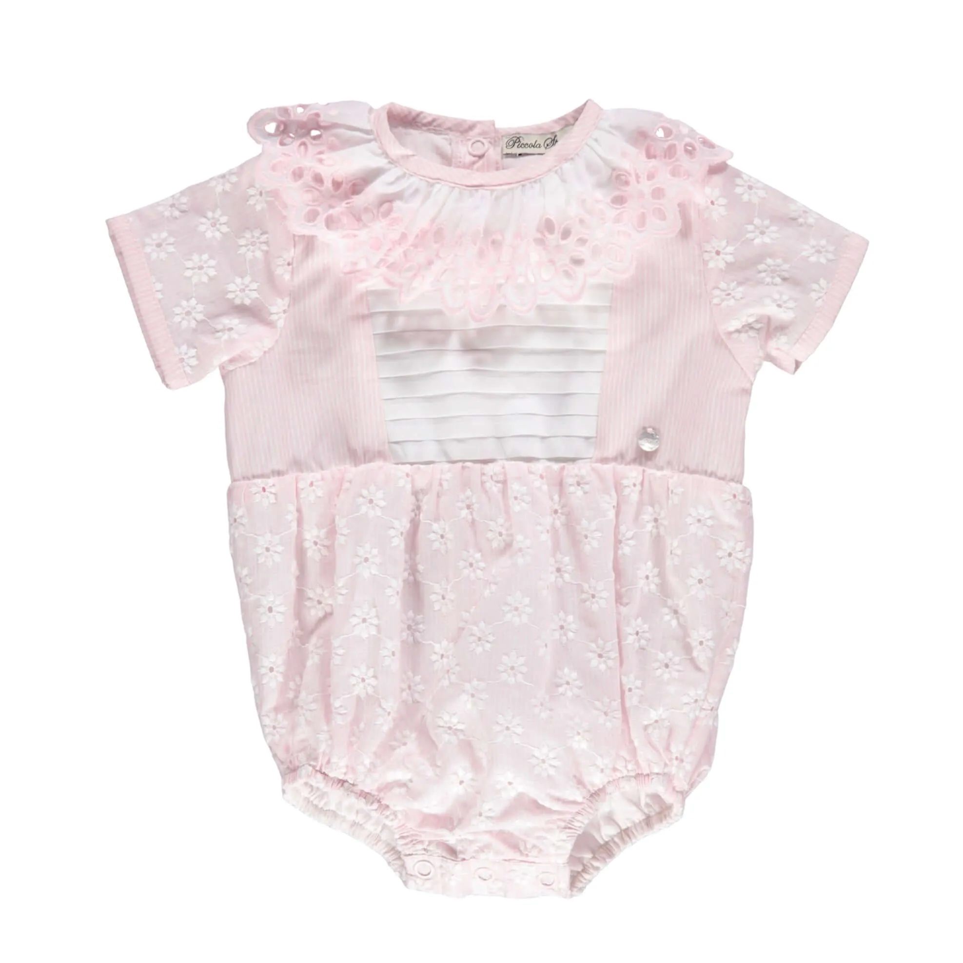 Rosa Strampler für Babygirls
