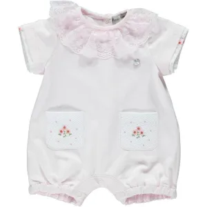 Rosa Strampler für Baby-Mädchen