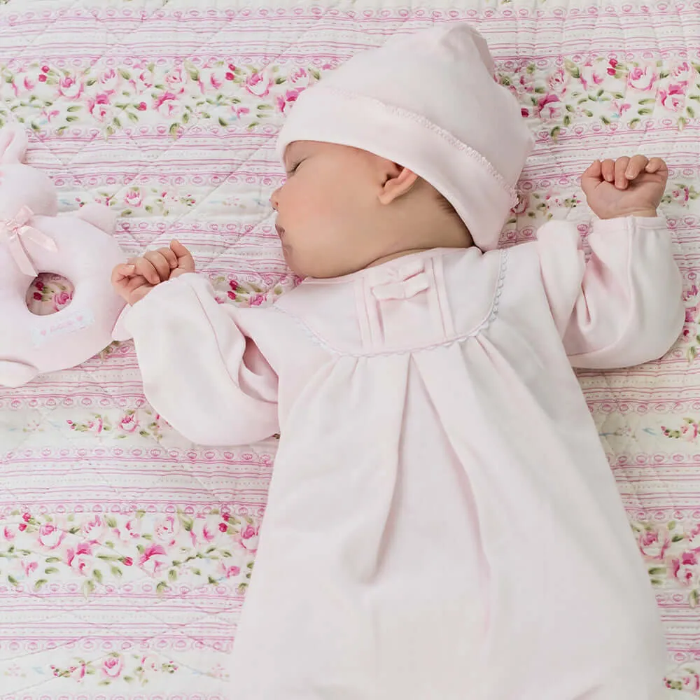 Rosa Baby-Strampler für Mädchen