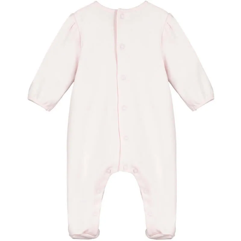 Rosa Baby-Strampler für Mädchen