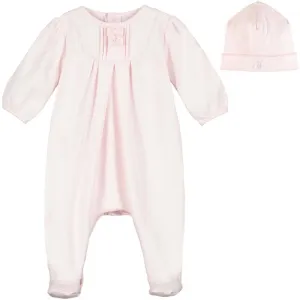 Rosa Baby-Strampler für Mädchen