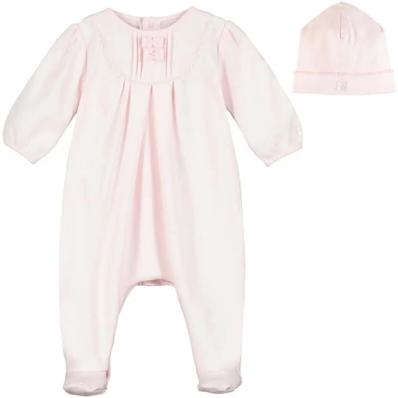 Rosa Baby-Strampler für Mädchen
