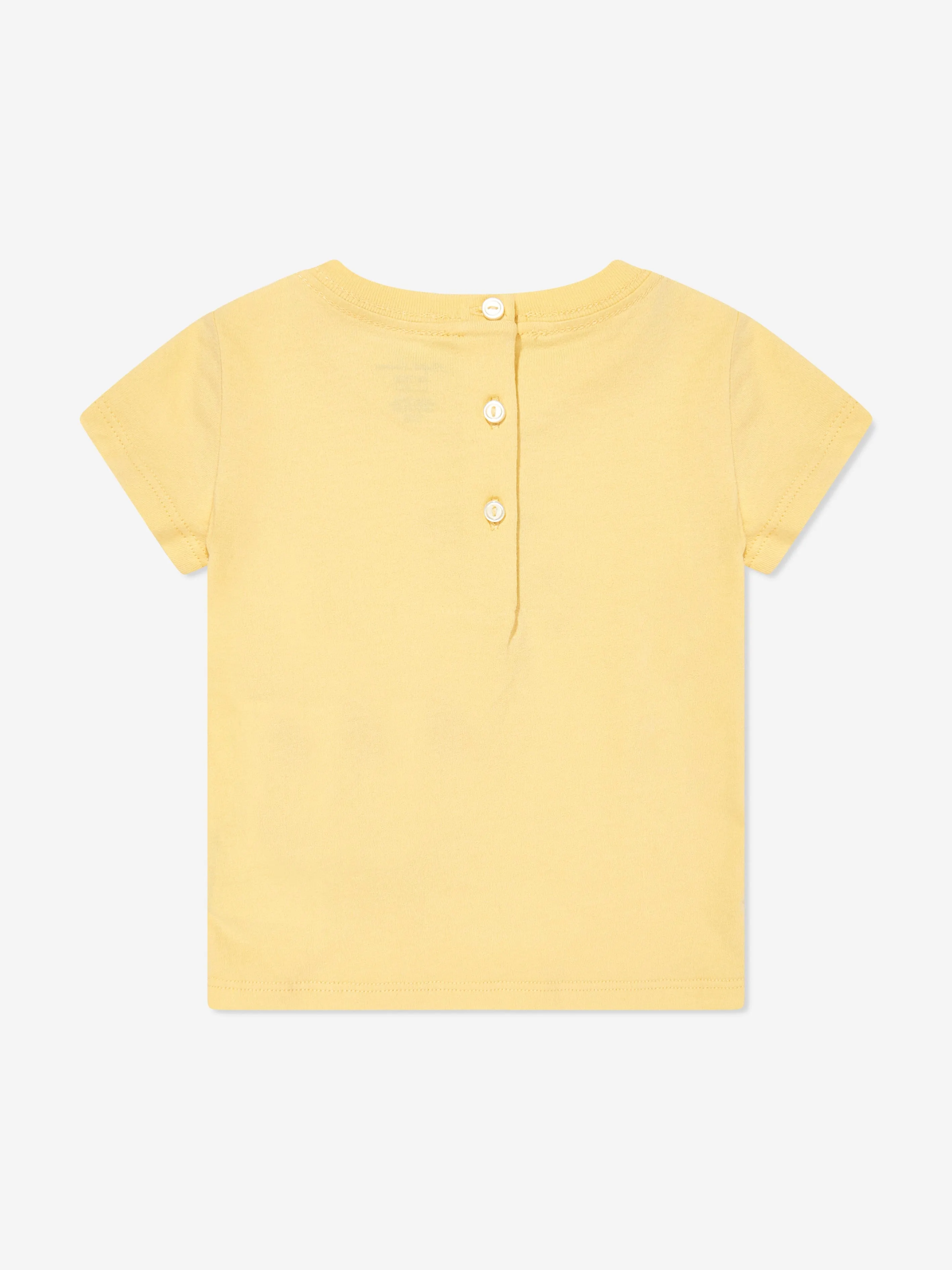 Baby Girls Polo Bär T-Shirt in Gelb