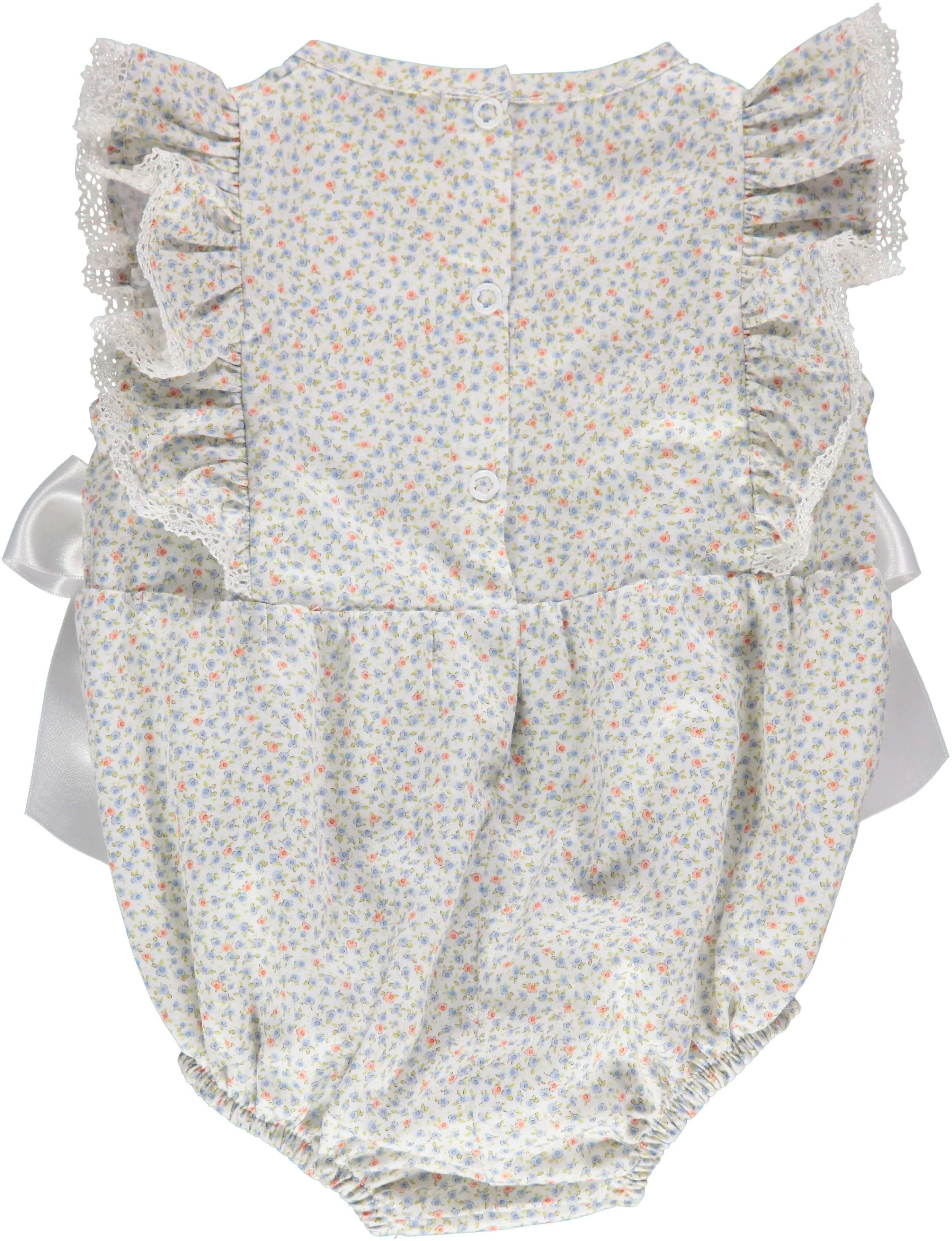 Babygirls-Strampler mit Schleifen