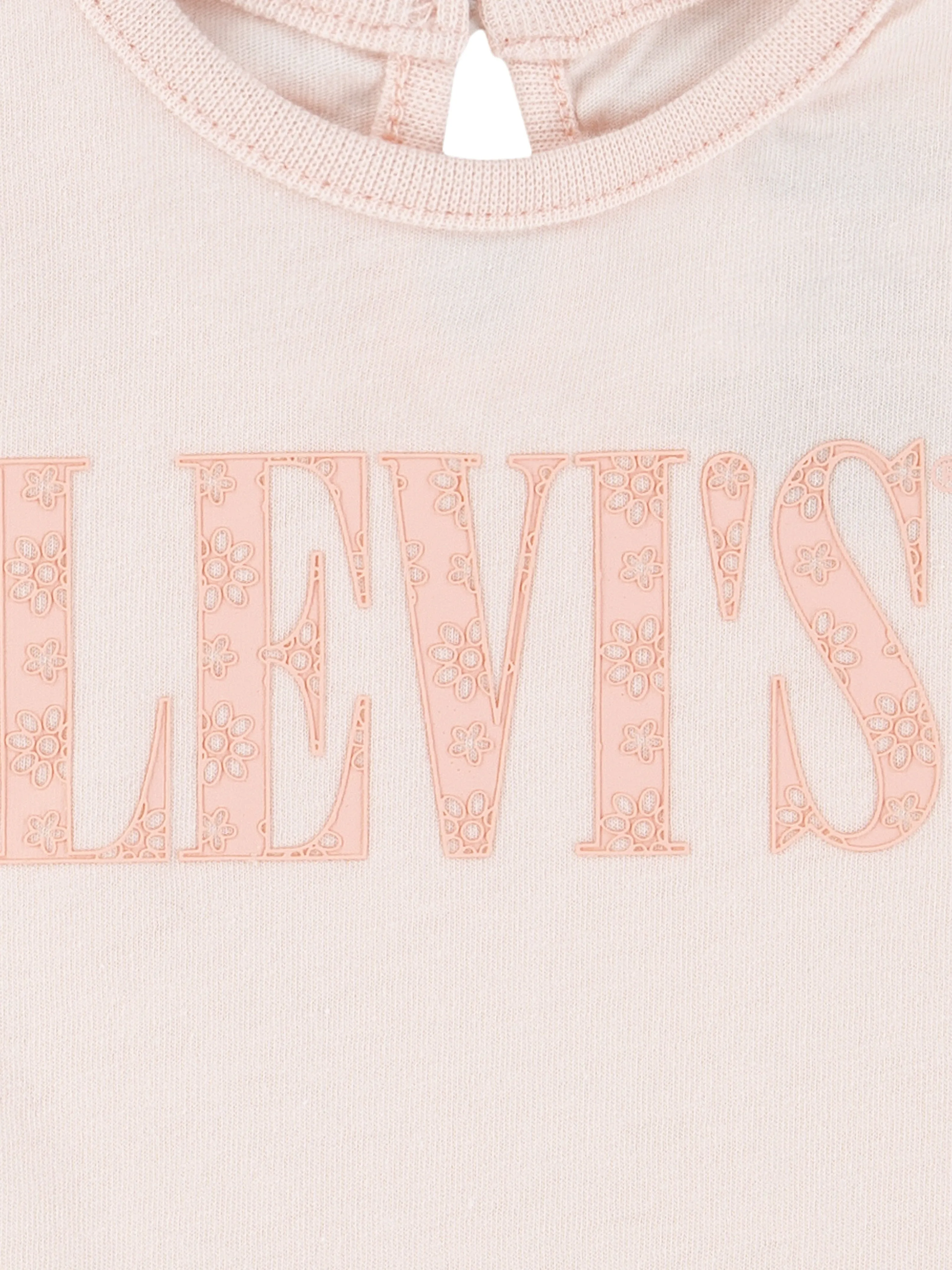 Rosa Baby-Mädchen-T-Shirt mit Rüschenärmeln