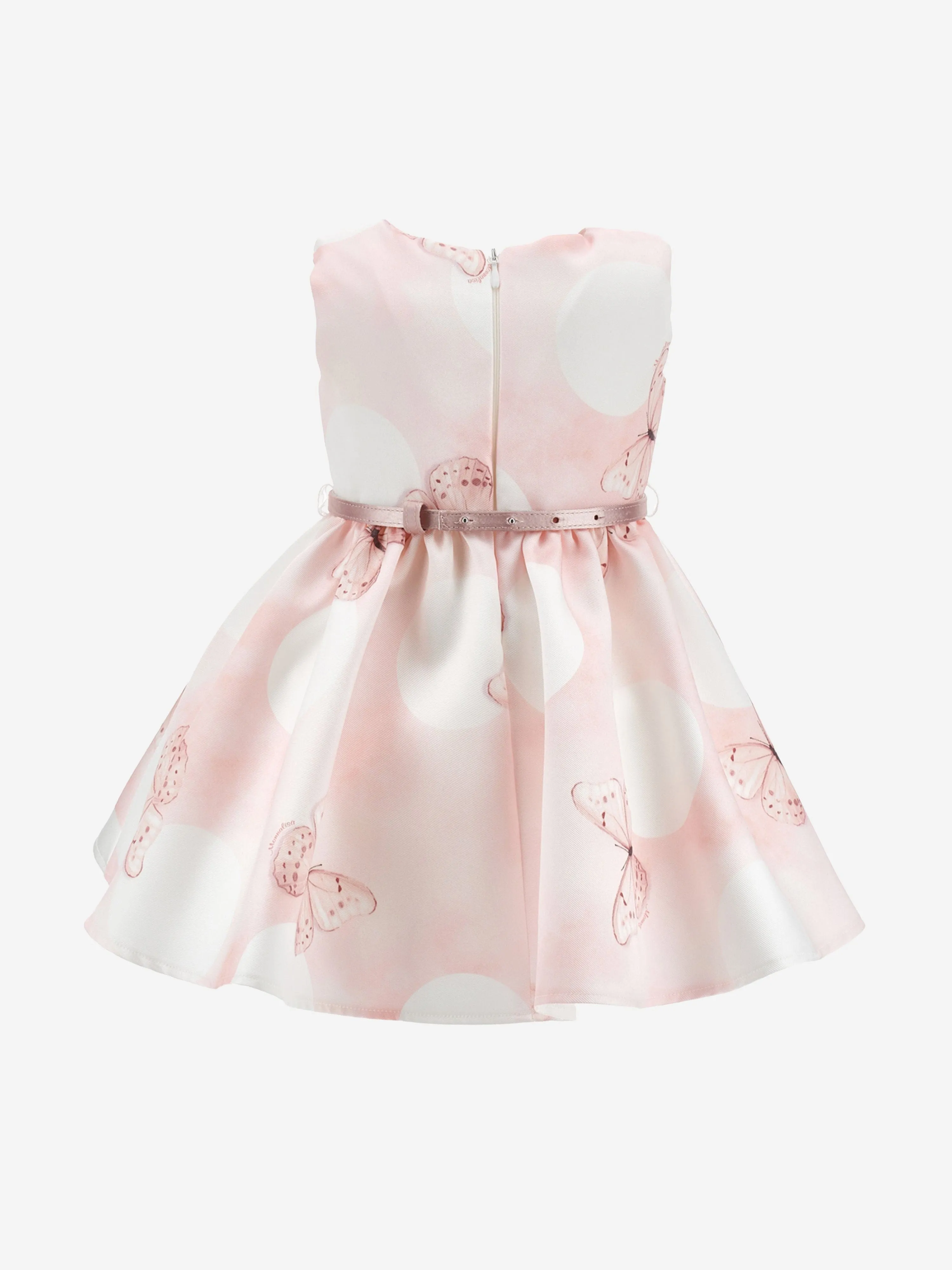 Baby Mädchen Schmetterlingskleid in Rosa