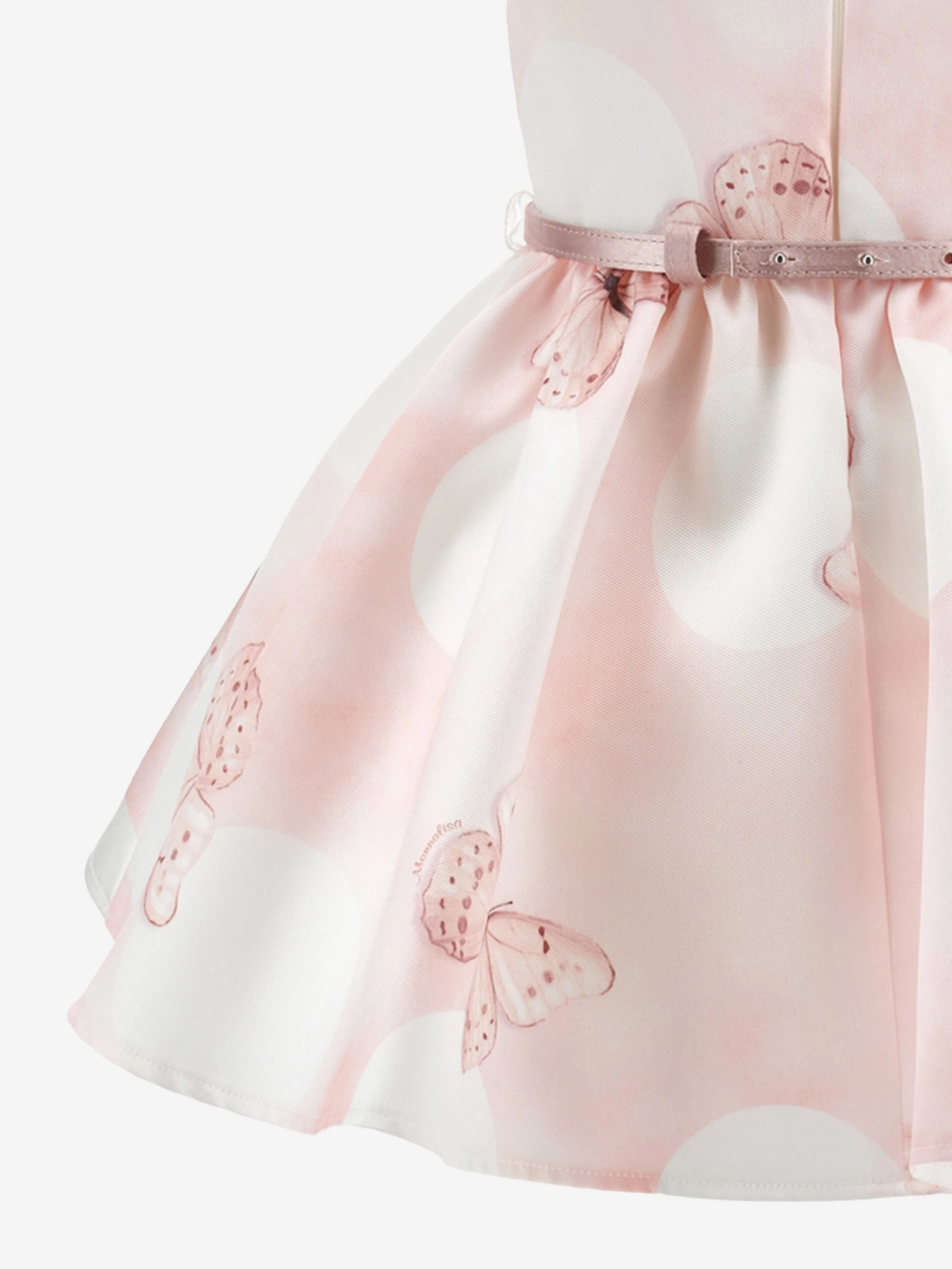 Baby Mädchen Schmetterlingskleid in Rosa