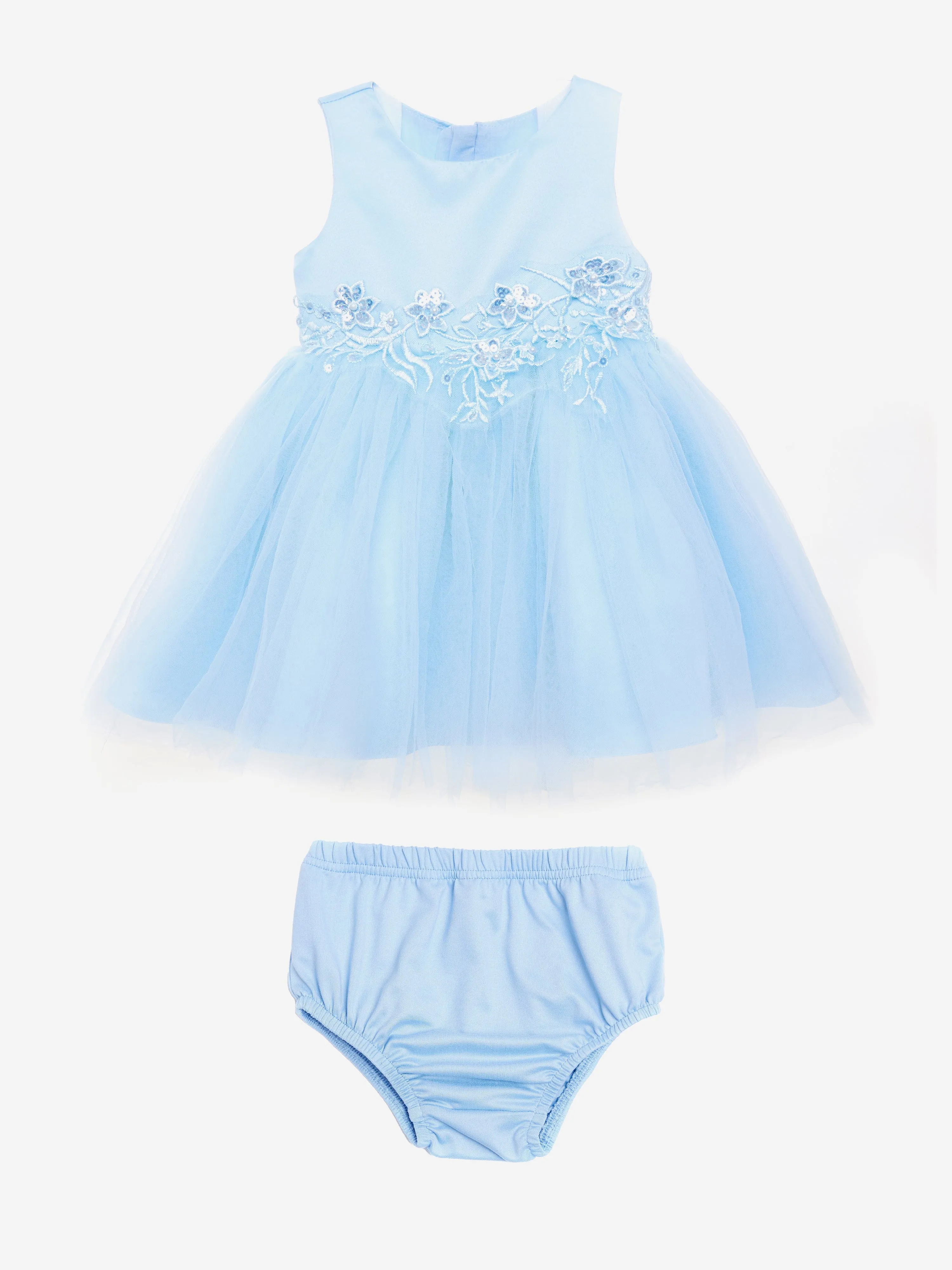 Baby Girls Starlight Kleid in Blau