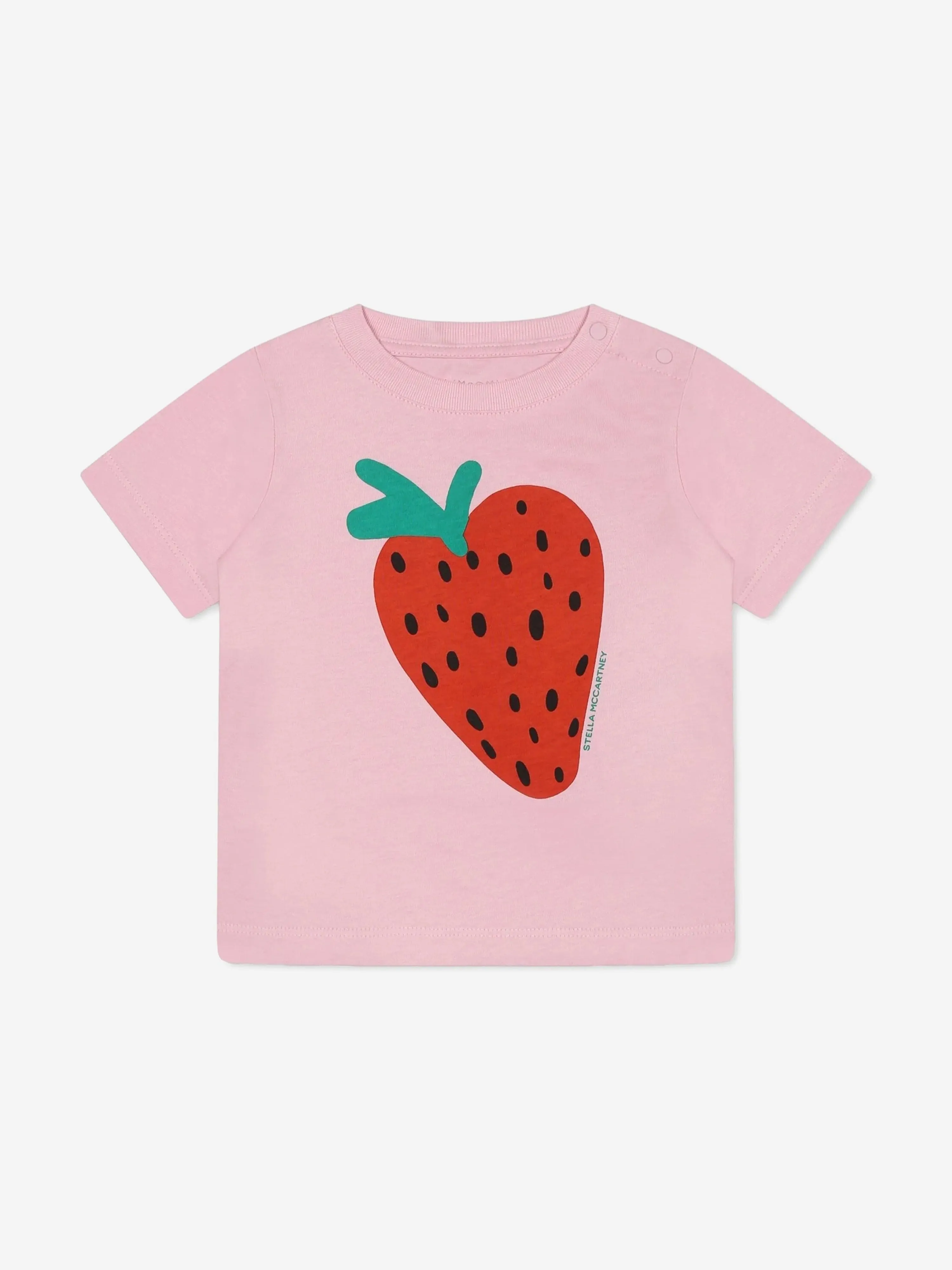 Rosa Erdbeer-T-Shirt für Baby-Mädchen