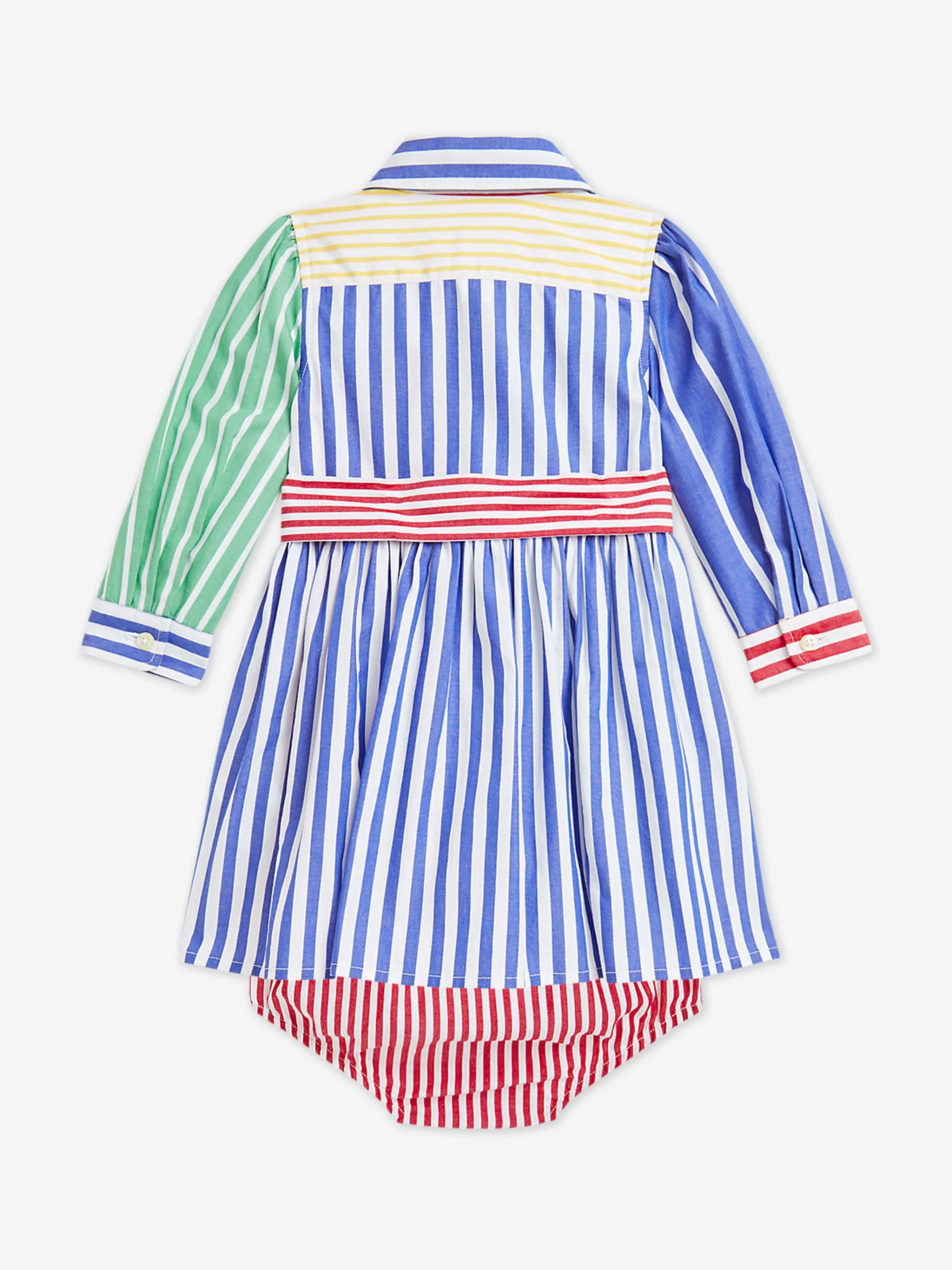 Gestreiftes Shirt-Kleid für Babygirls in Mehrfarben