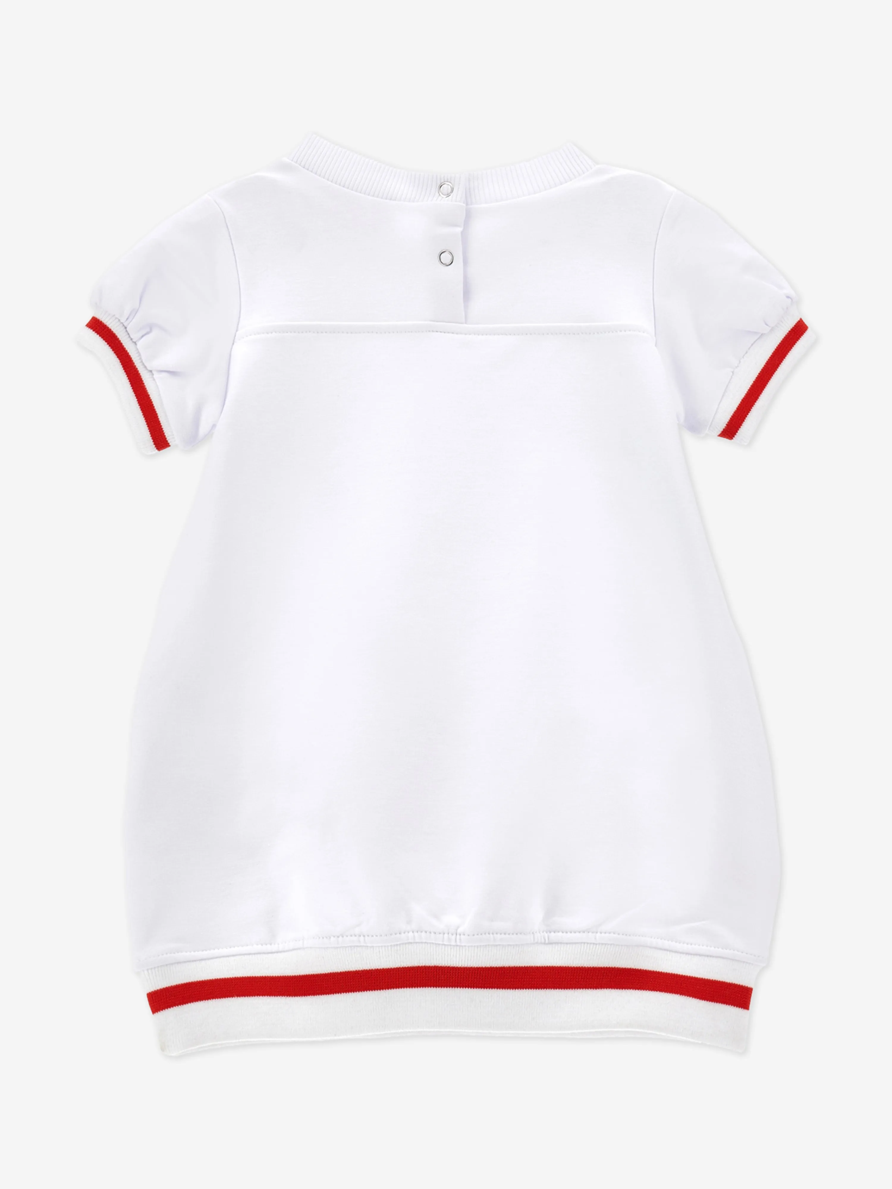 Weißes Strickkleid für Babygirls
