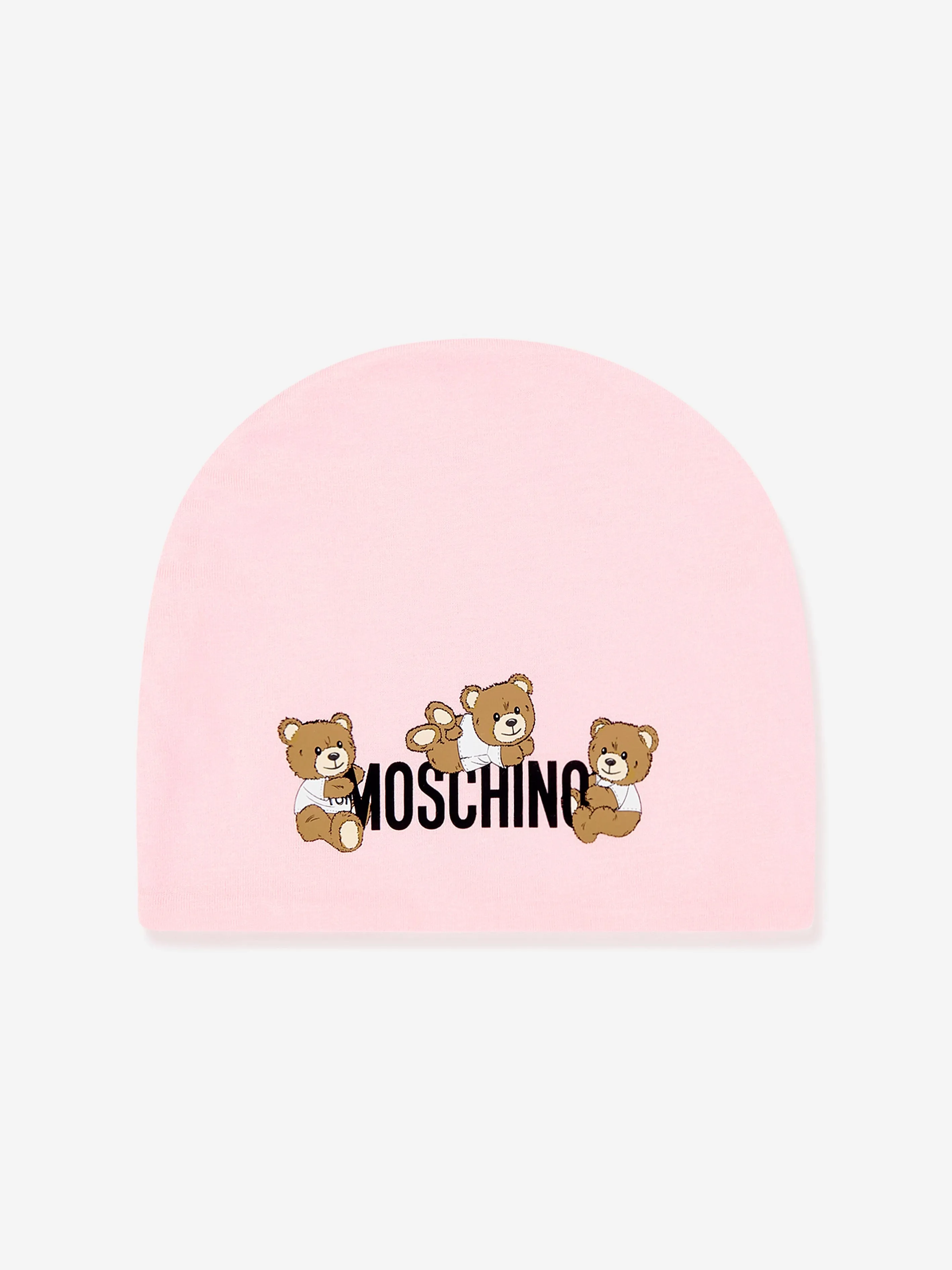 Rosa Baby-Strampler-Set mit Teddybär-Logo für Mädchen