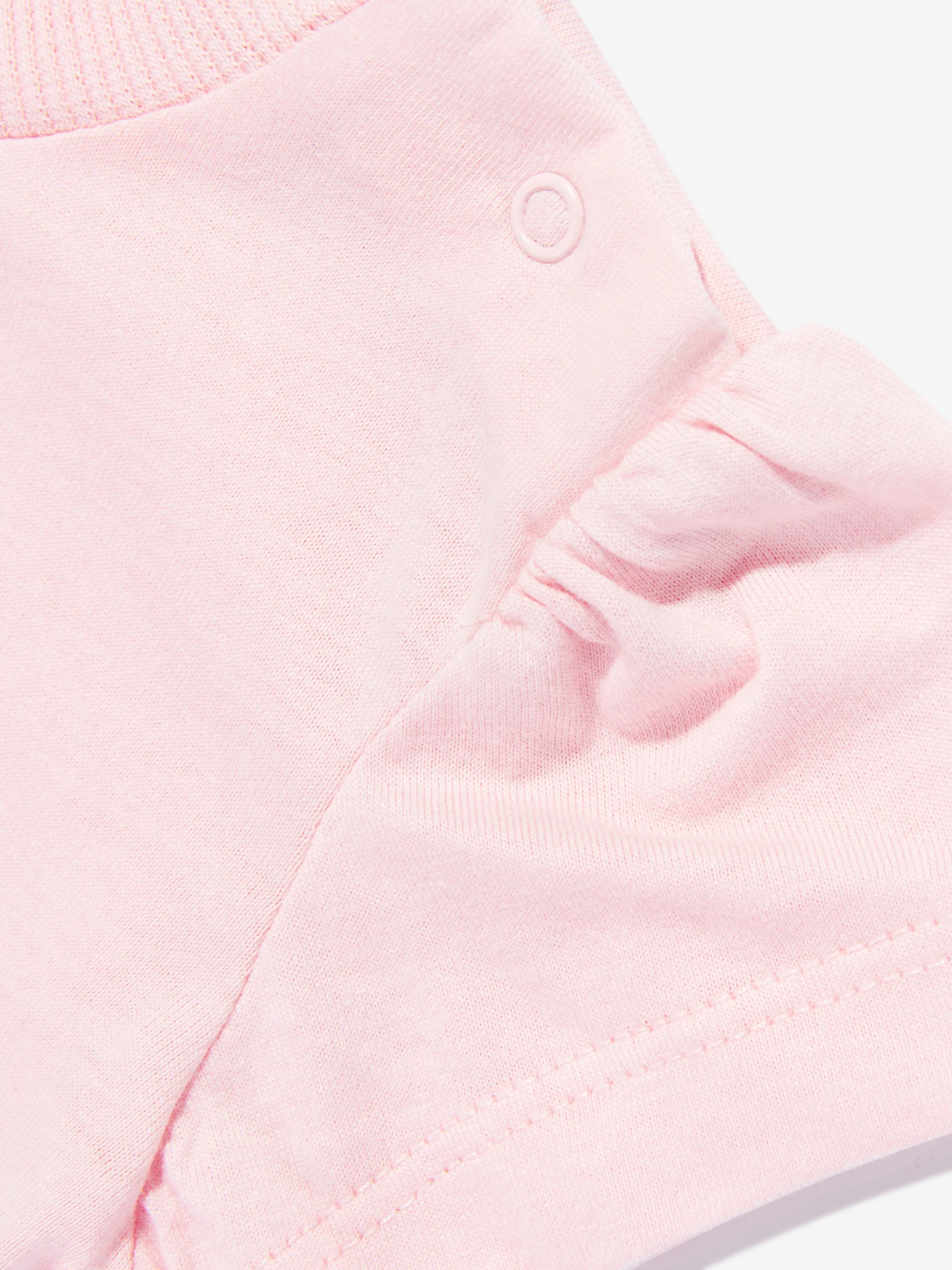 Rosa Teddybär-Skaterkleid für Baby-Mädchen
