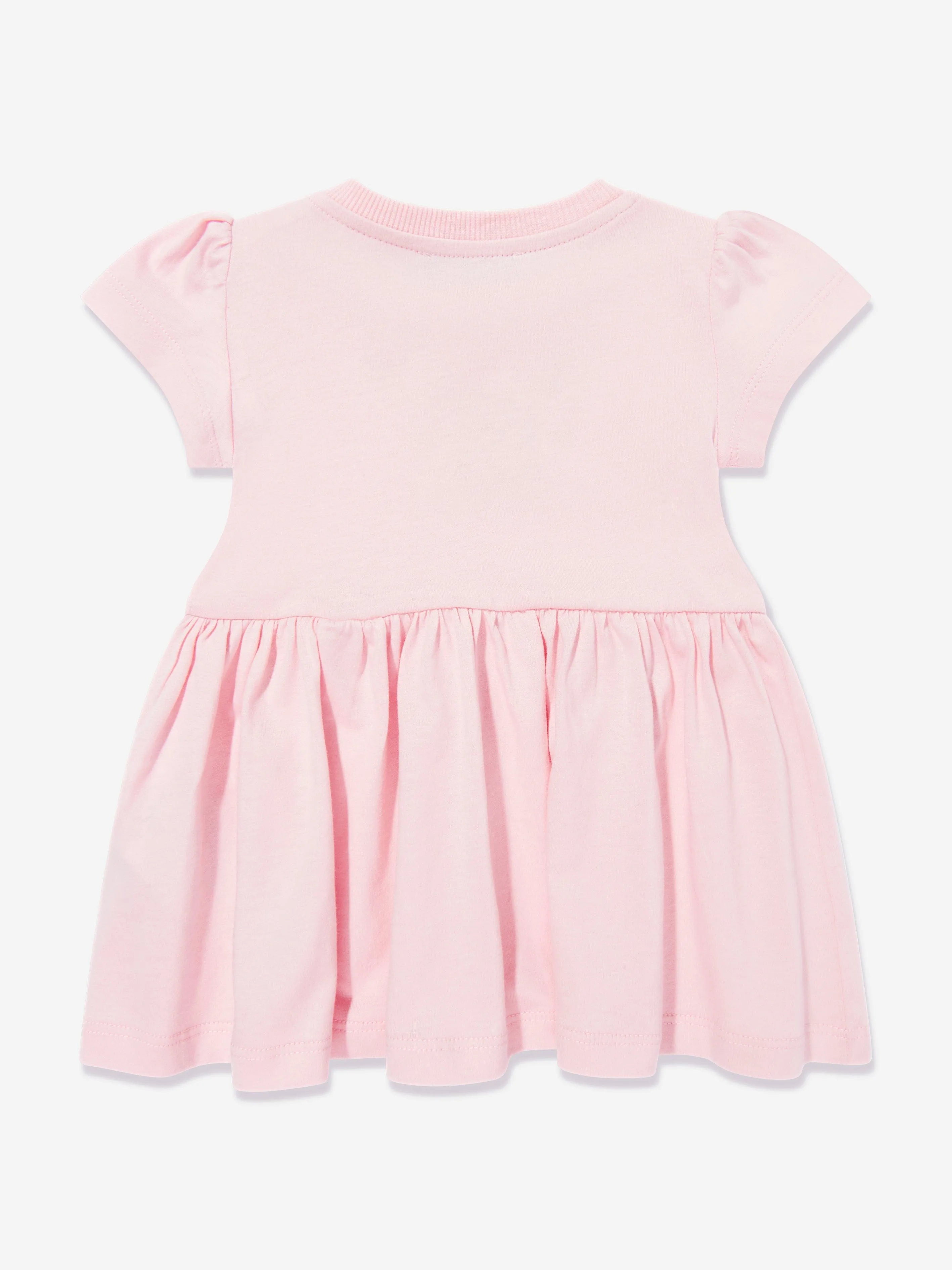 Rosa Teddybär-Skaterkleid für Baby-Mädchen