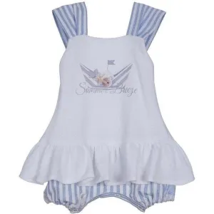 Weiße Baumwoll-Shorts für Baby-Mädchen