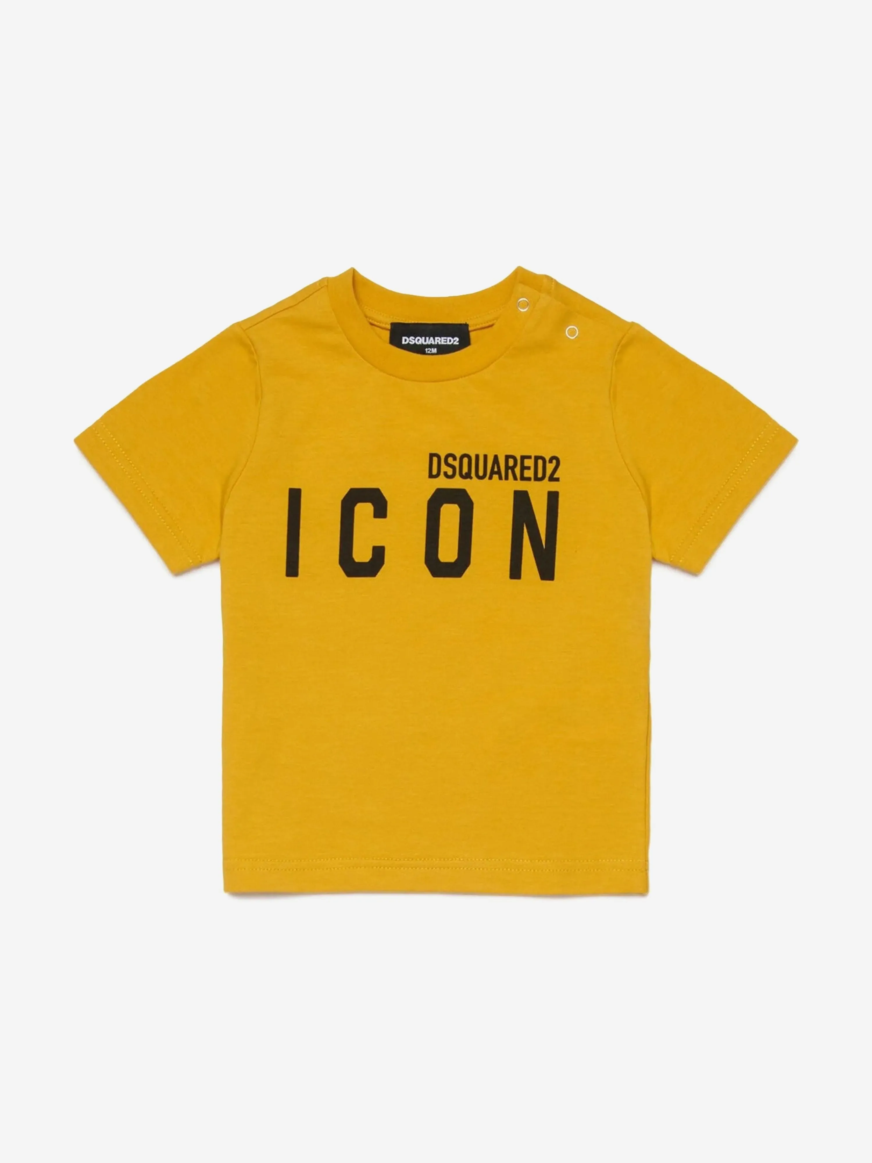 Baby Icon Kurzarm-Pyjama-Set in Gelb
