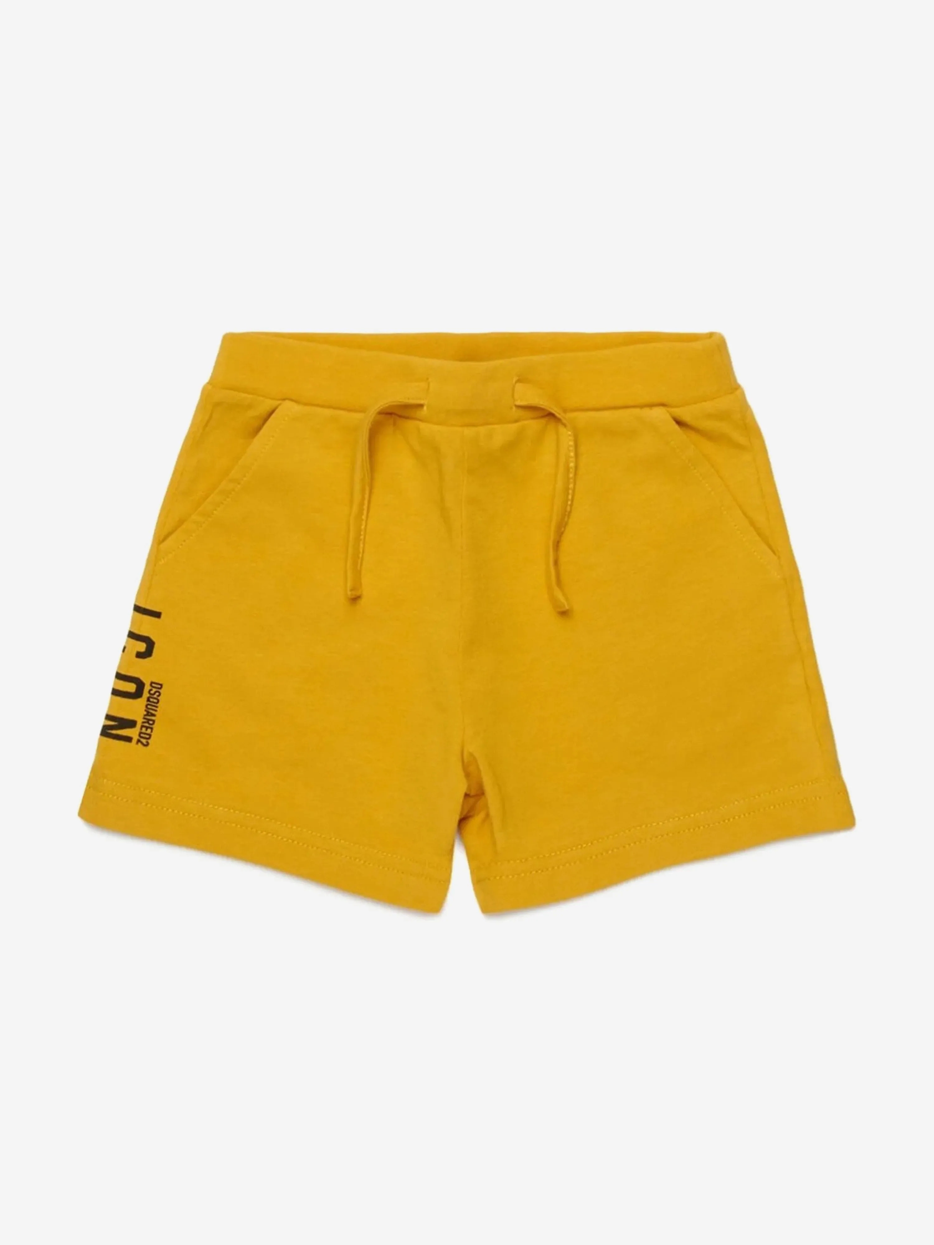 Baby Icon Kurzarm-Pyjama-Set in Gelb