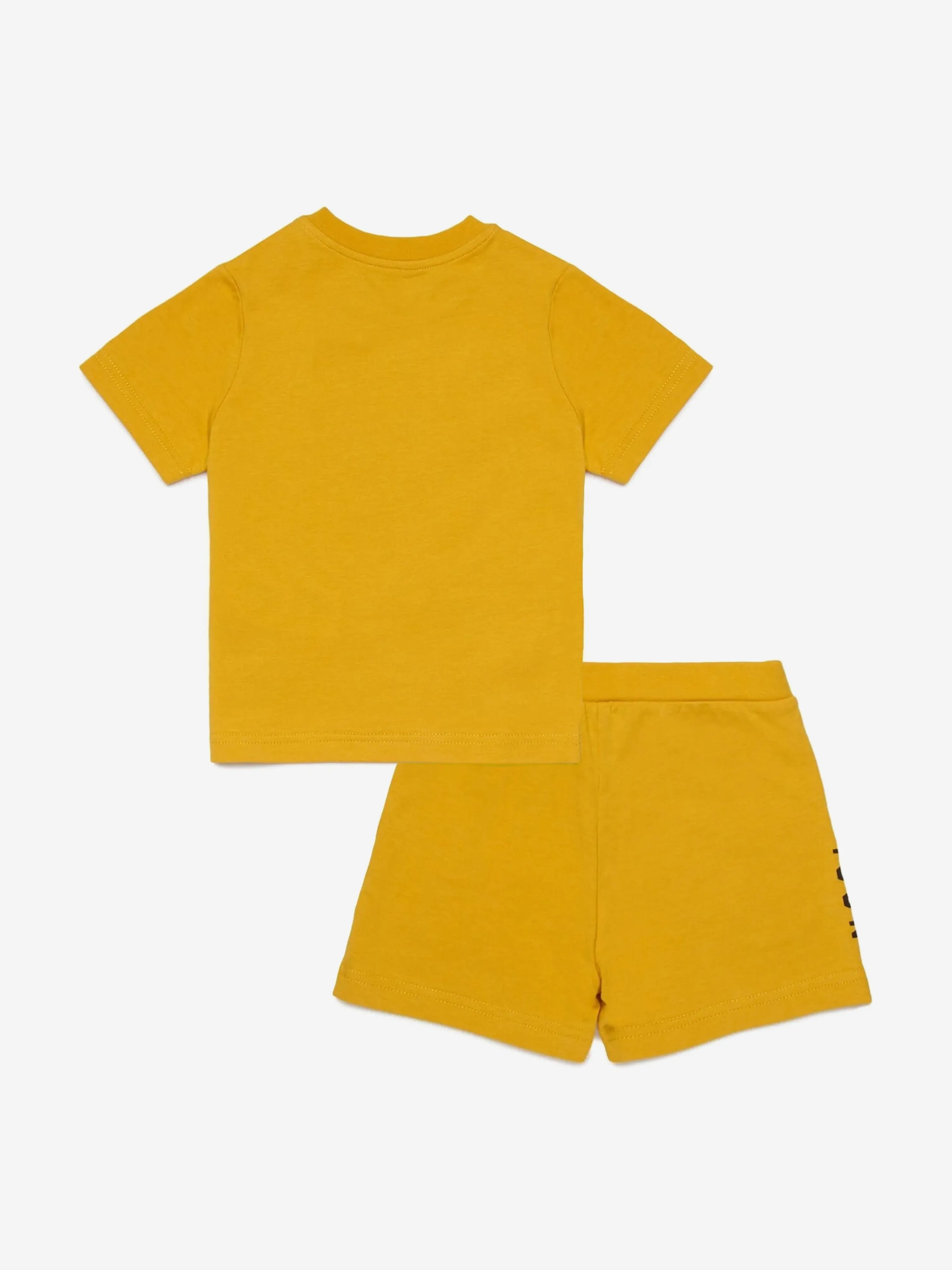 Baby Icon Kurzarm-Pyjama-Set in Gelb