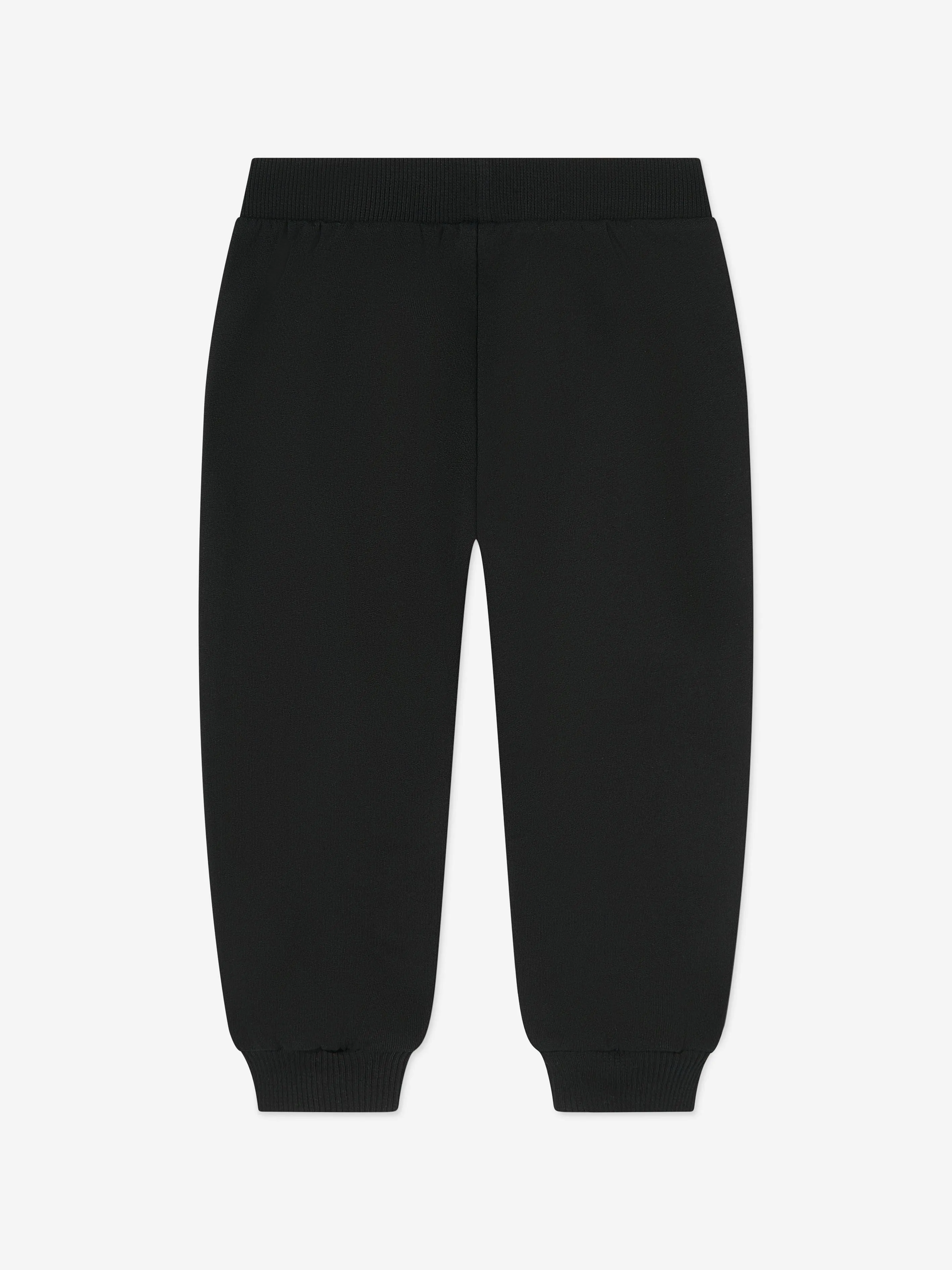 Baby Logo Print Joggerhose in Schwarz