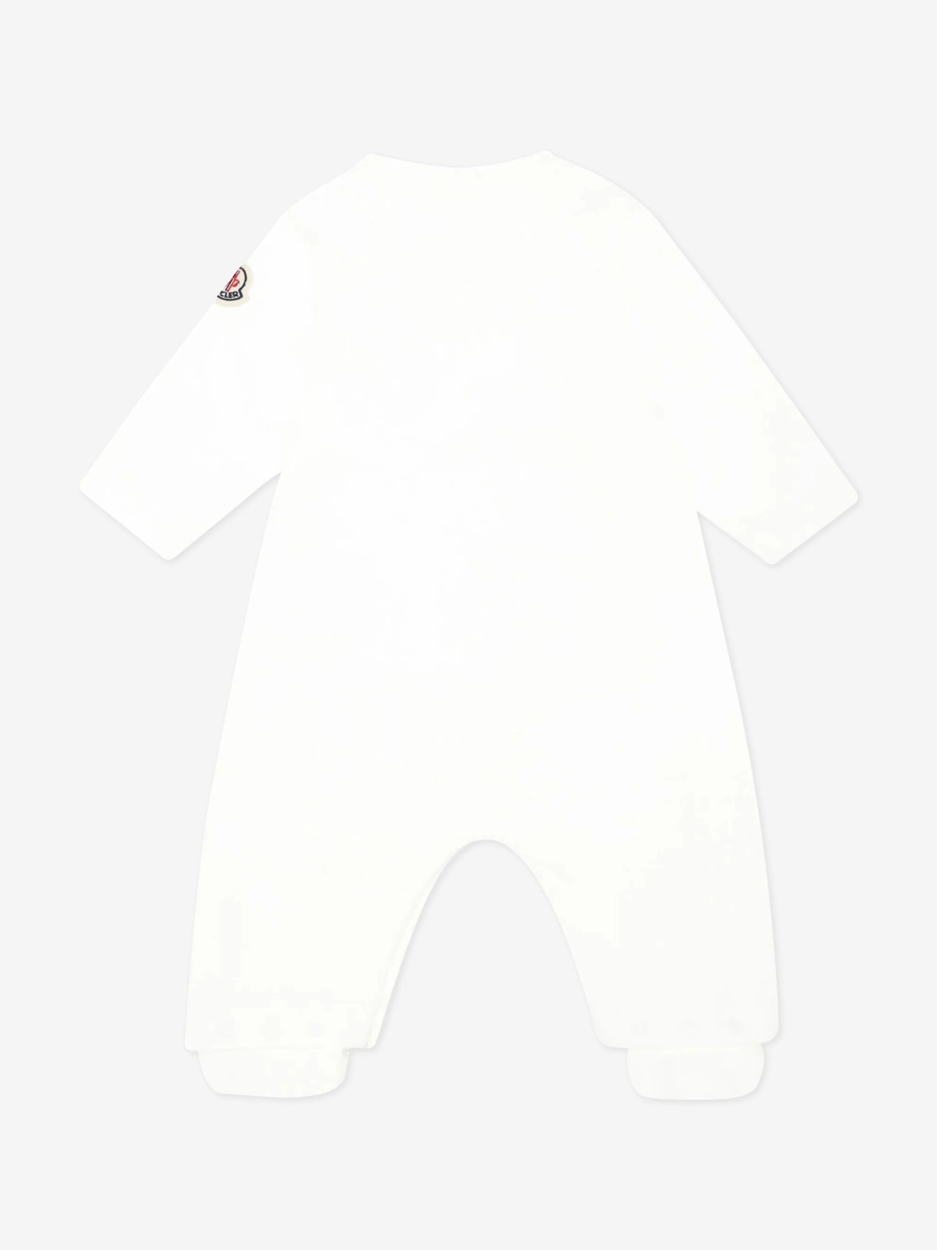 Baby-Logo-Strampler in Elfenbein