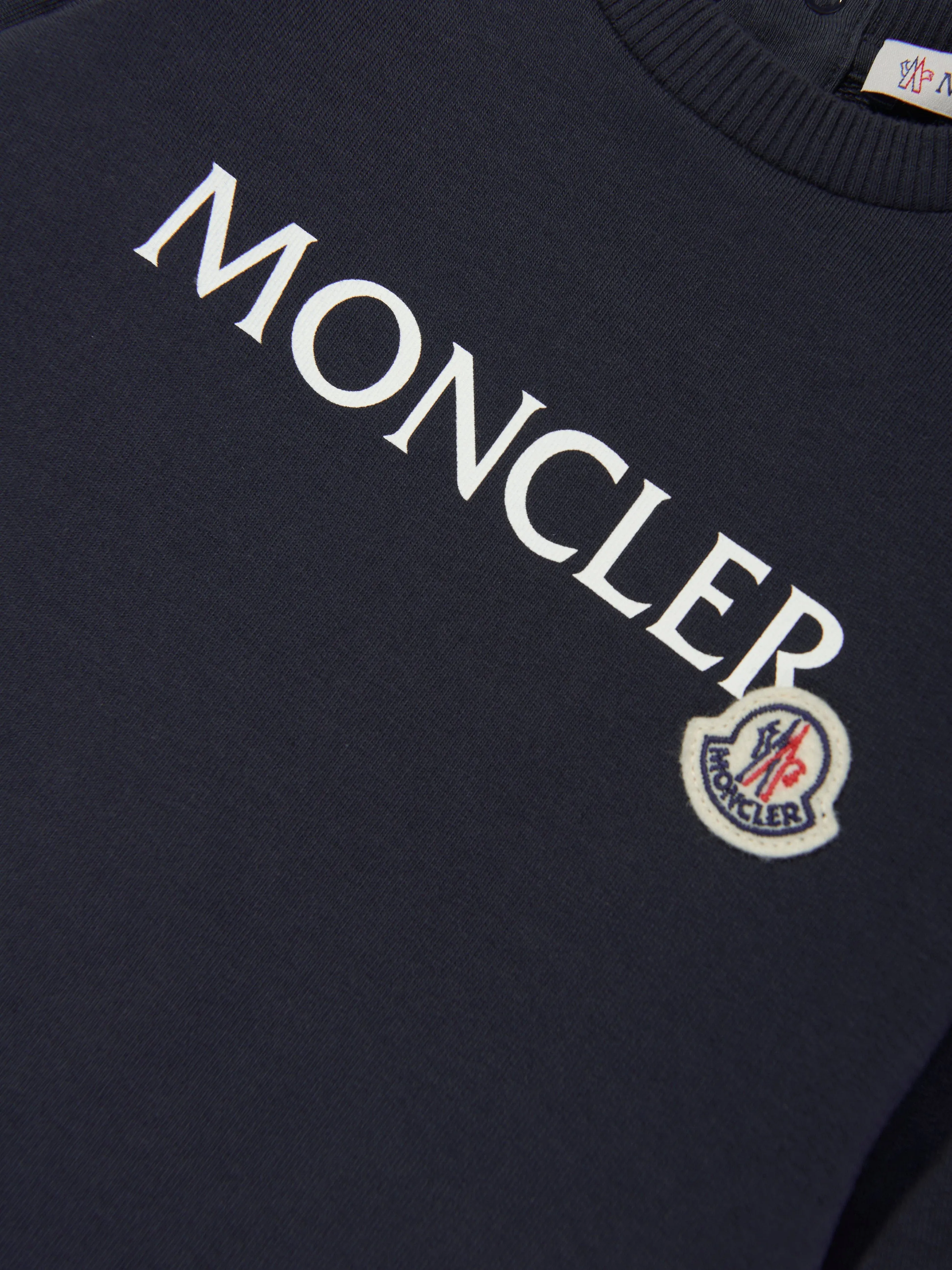 Baby Logo Strampler in Marineblau