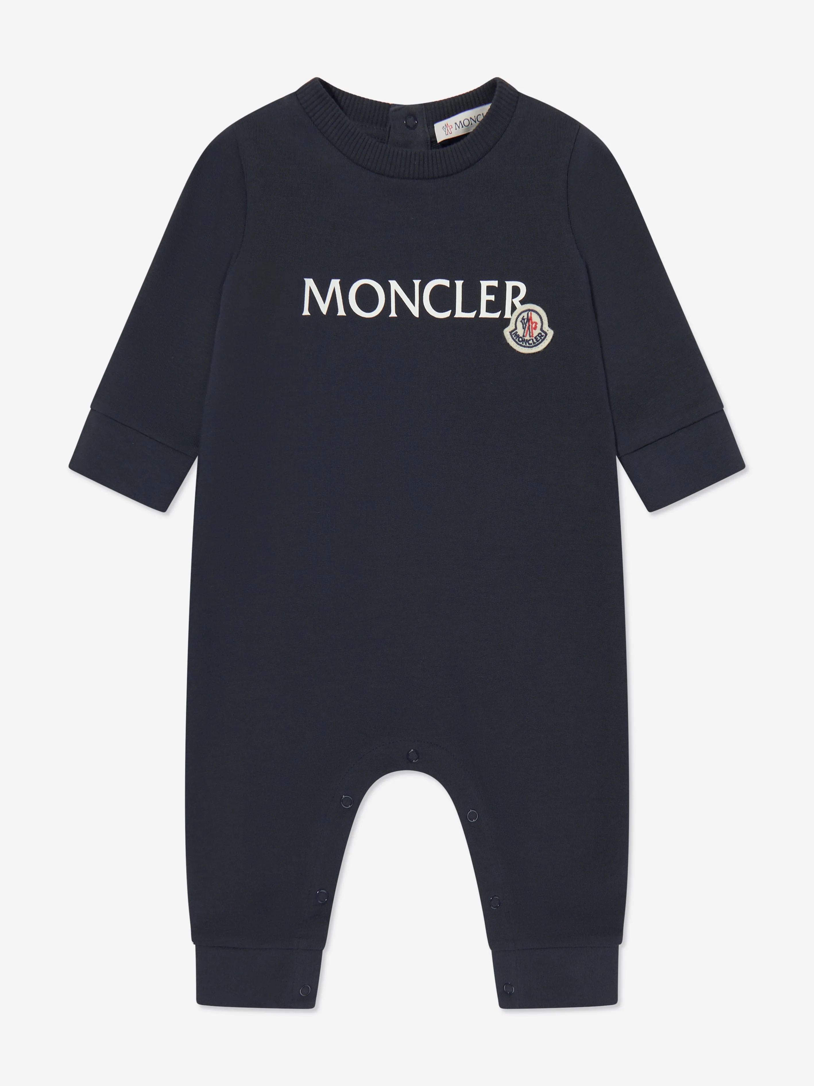 Baby Logo Strampler in Marineblau
