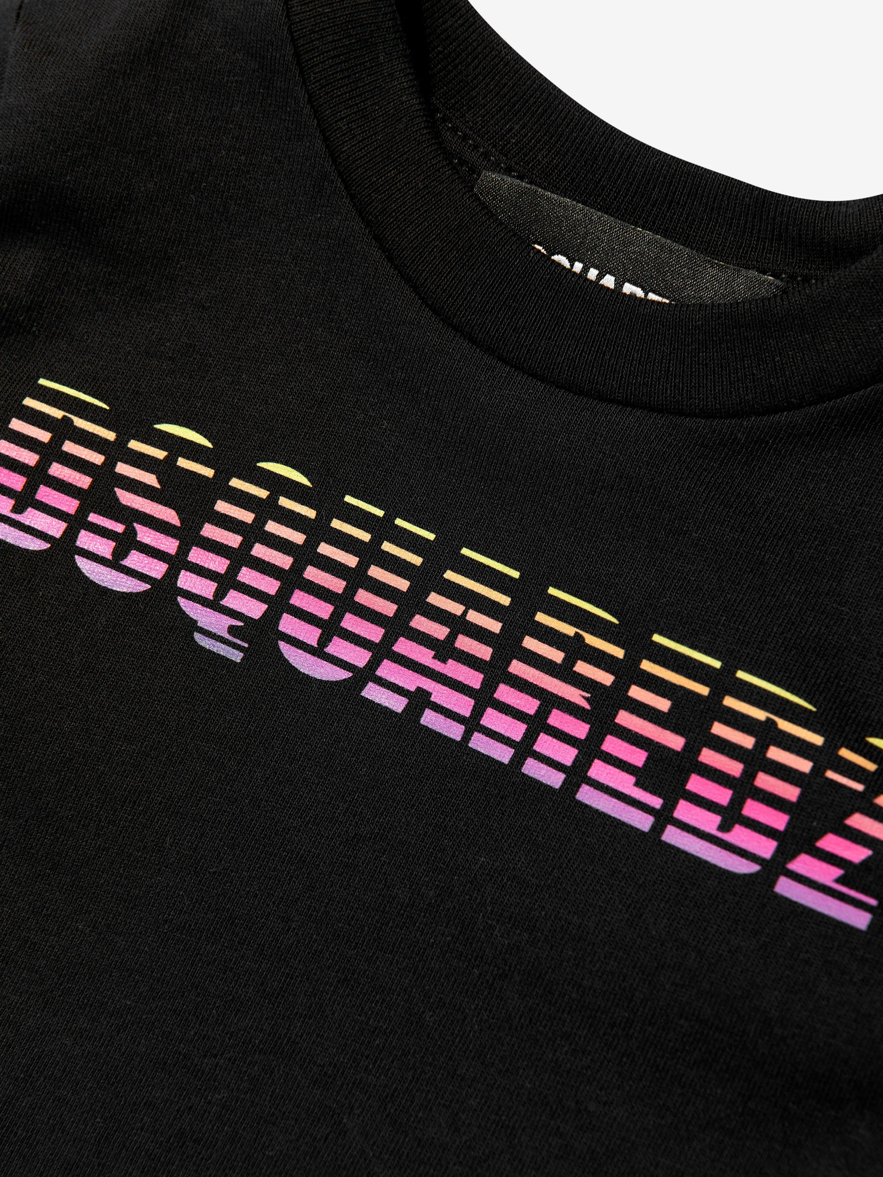 Baby-Logo-T-Shirt in Schwarz