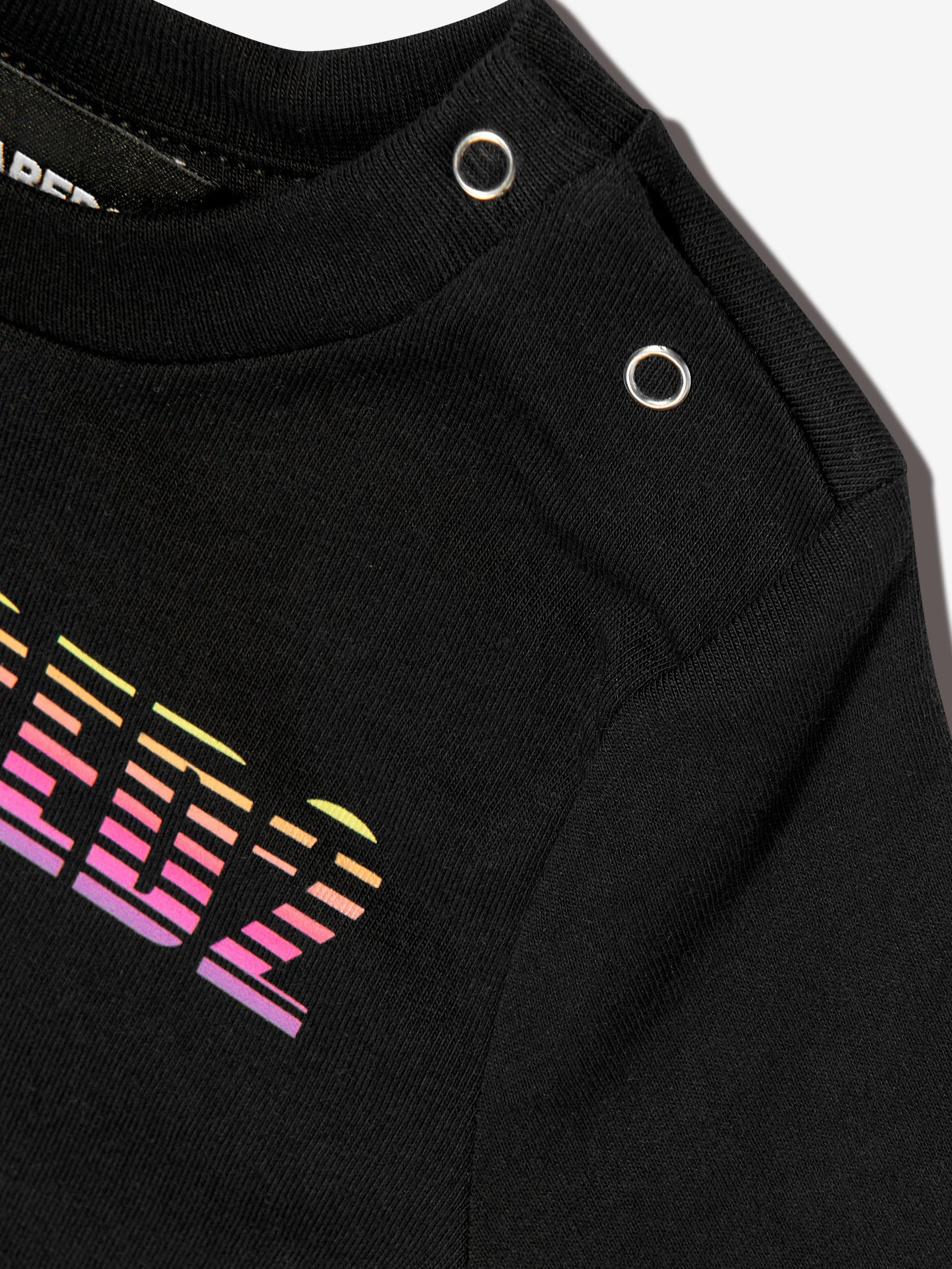 Baby-Logo-T-Shirt in Schwarz