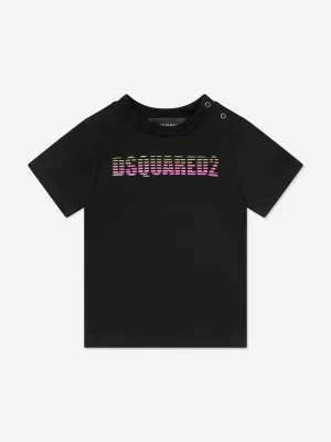 Baby-Logo-T-Shirt in Schwarz
