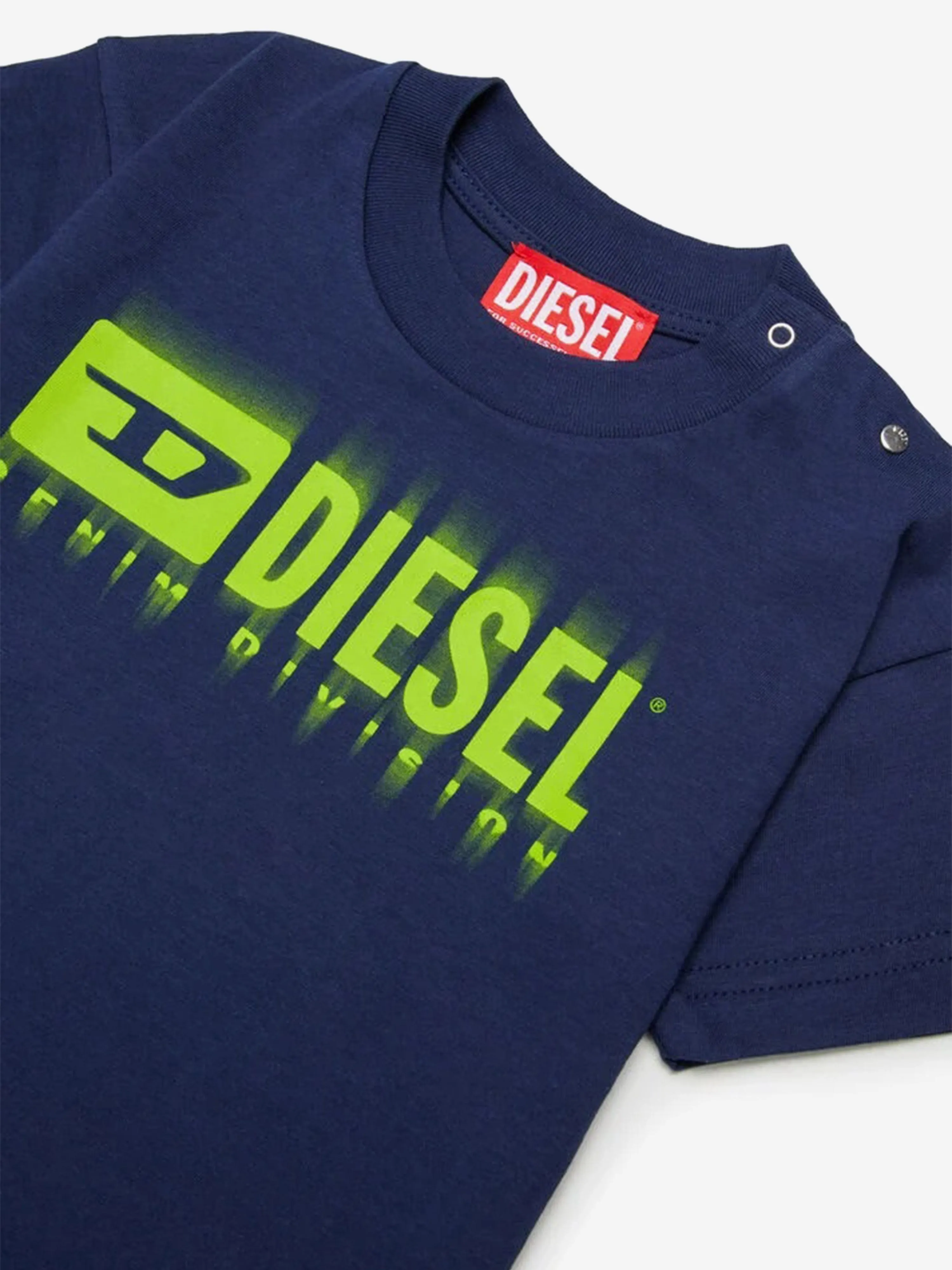 Baby-Logo-T-Shirt in Marineblau