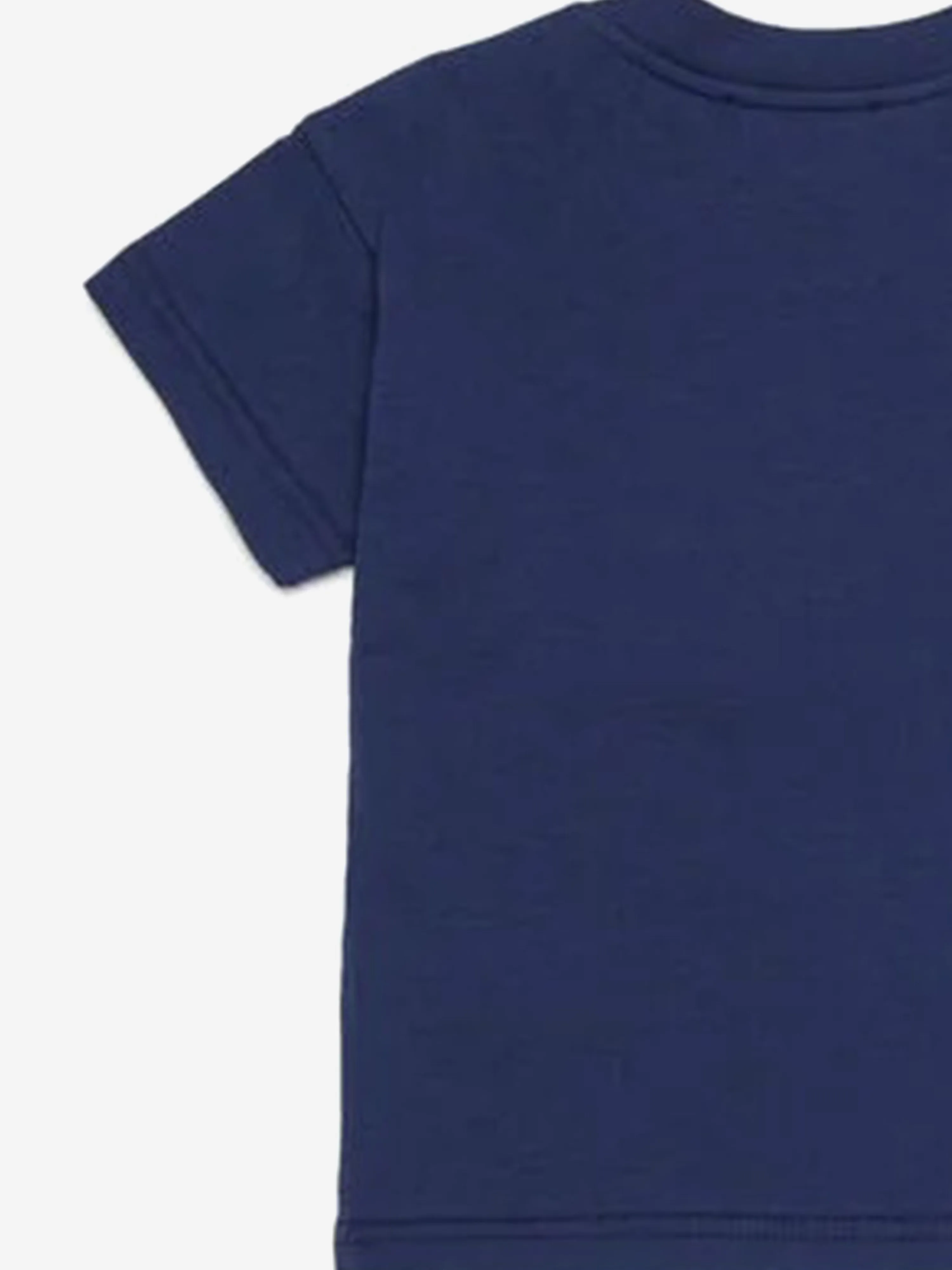 Baby-Logo-T-Shirt in Marineblau