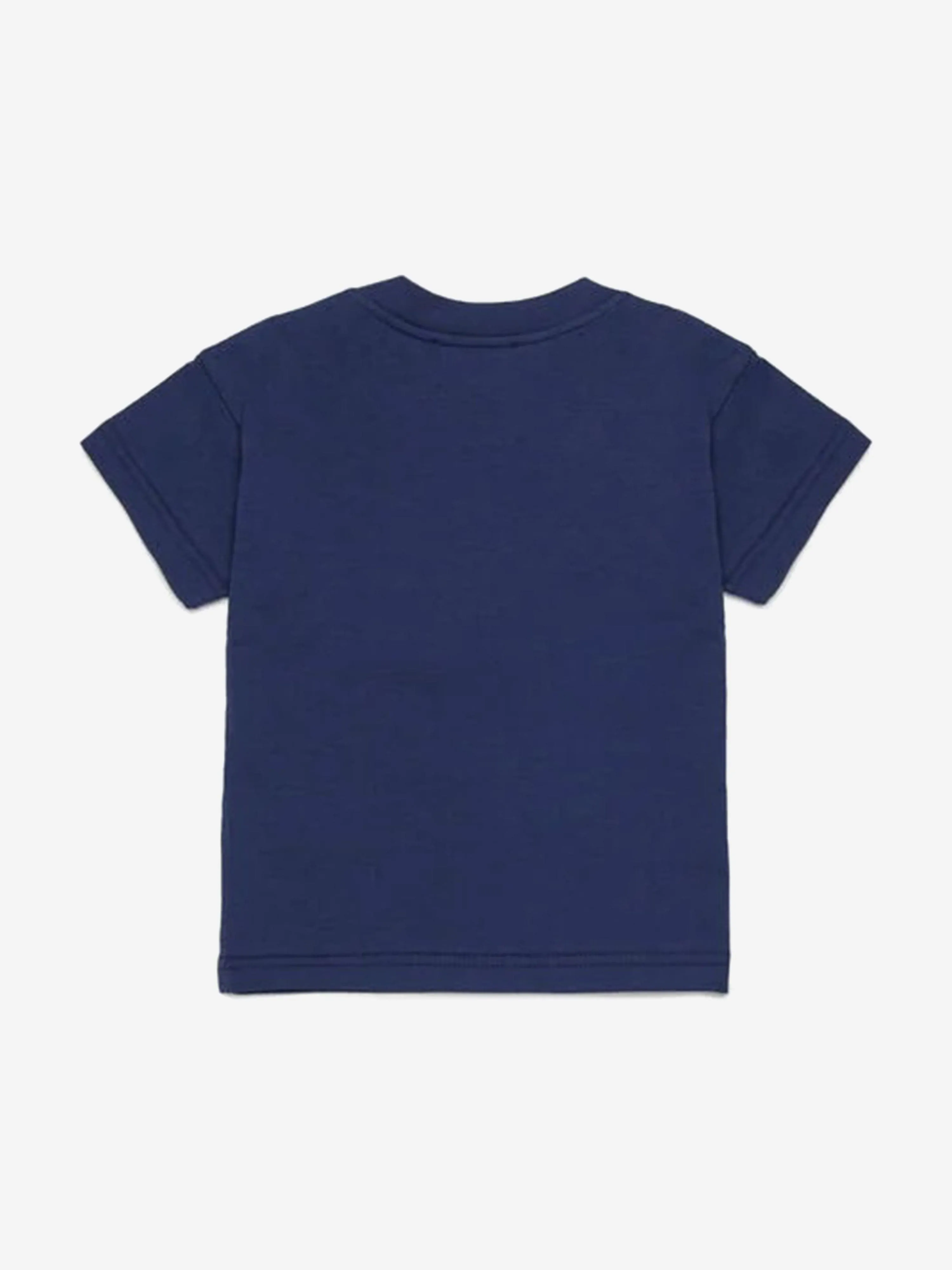 Baby-Logo-T-Shirt in Marineblau