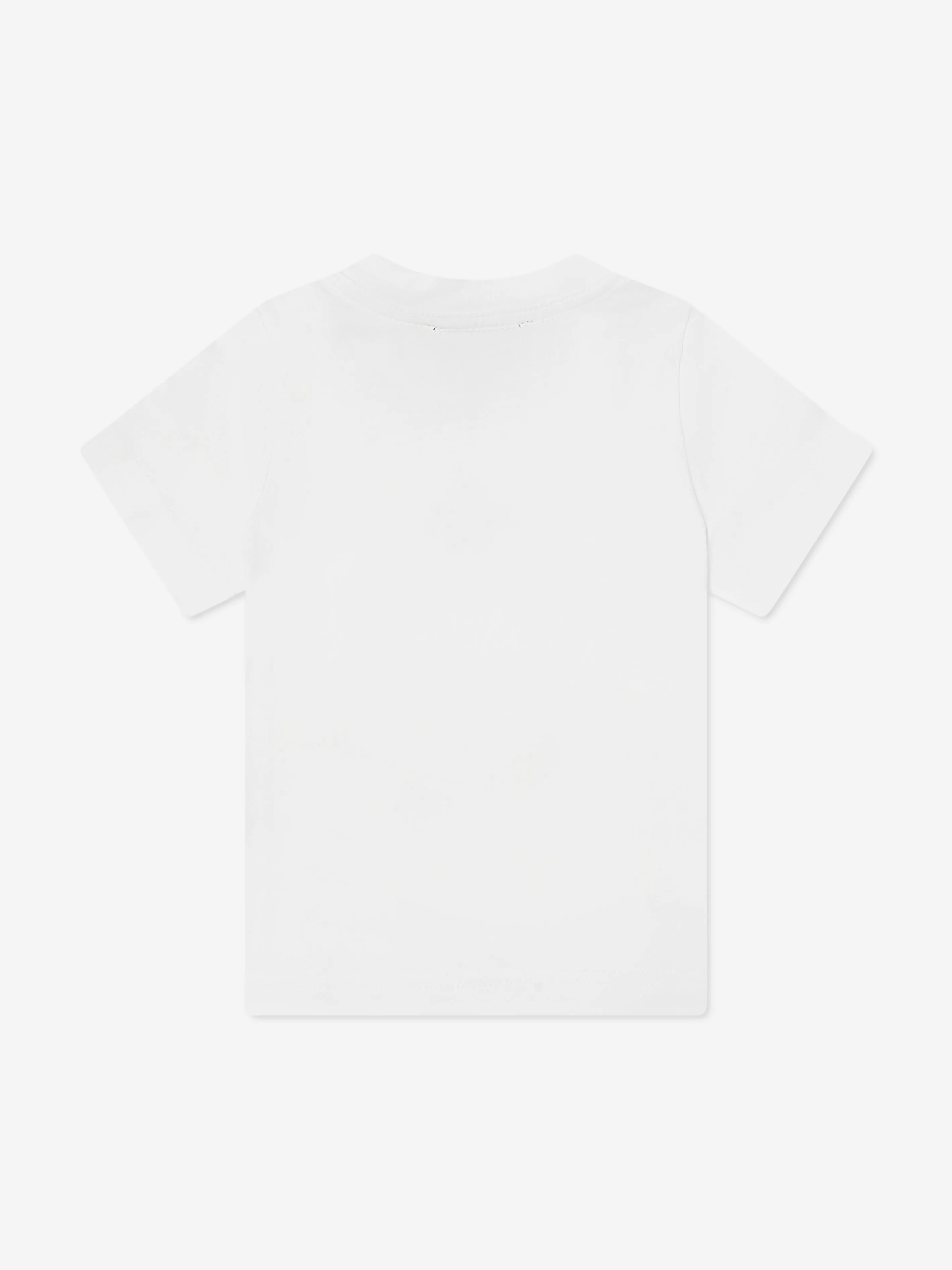 Baby Ahornblatt-Logo T-Shirt in Weiß