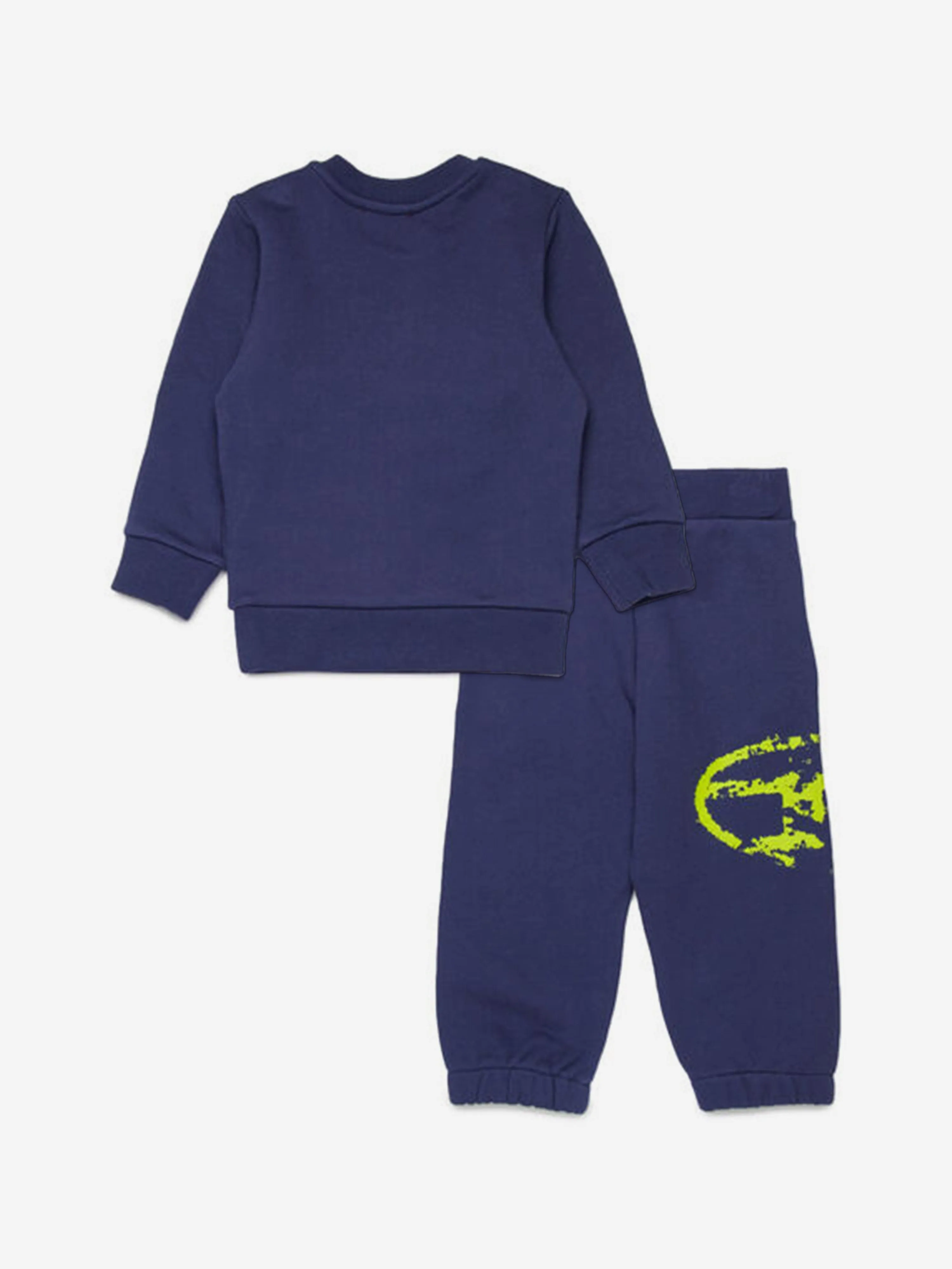 Baby Oval D Trainingsanzug in Marineblau