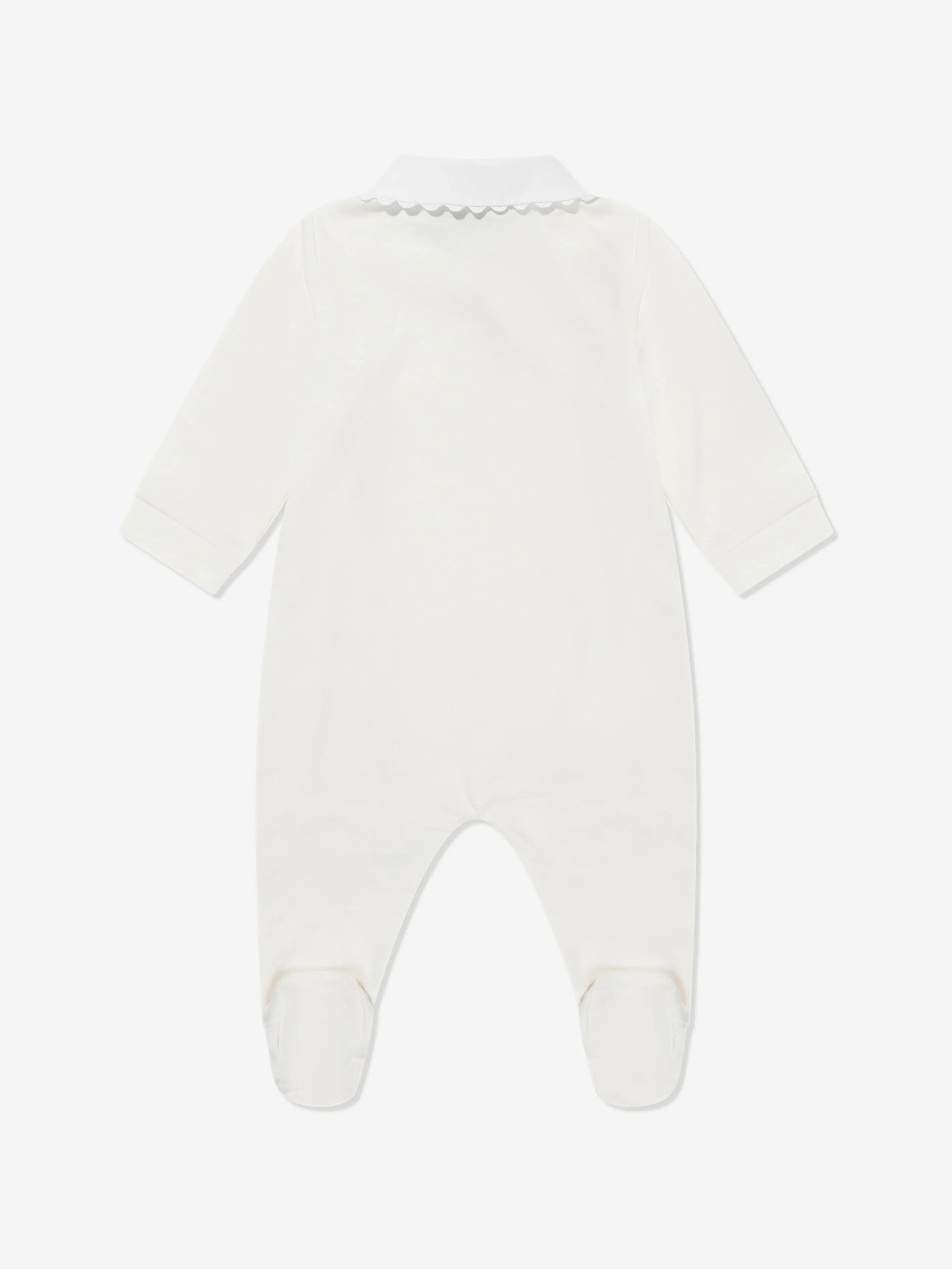 Baby Teddy Bear Strampler in Elfenbein