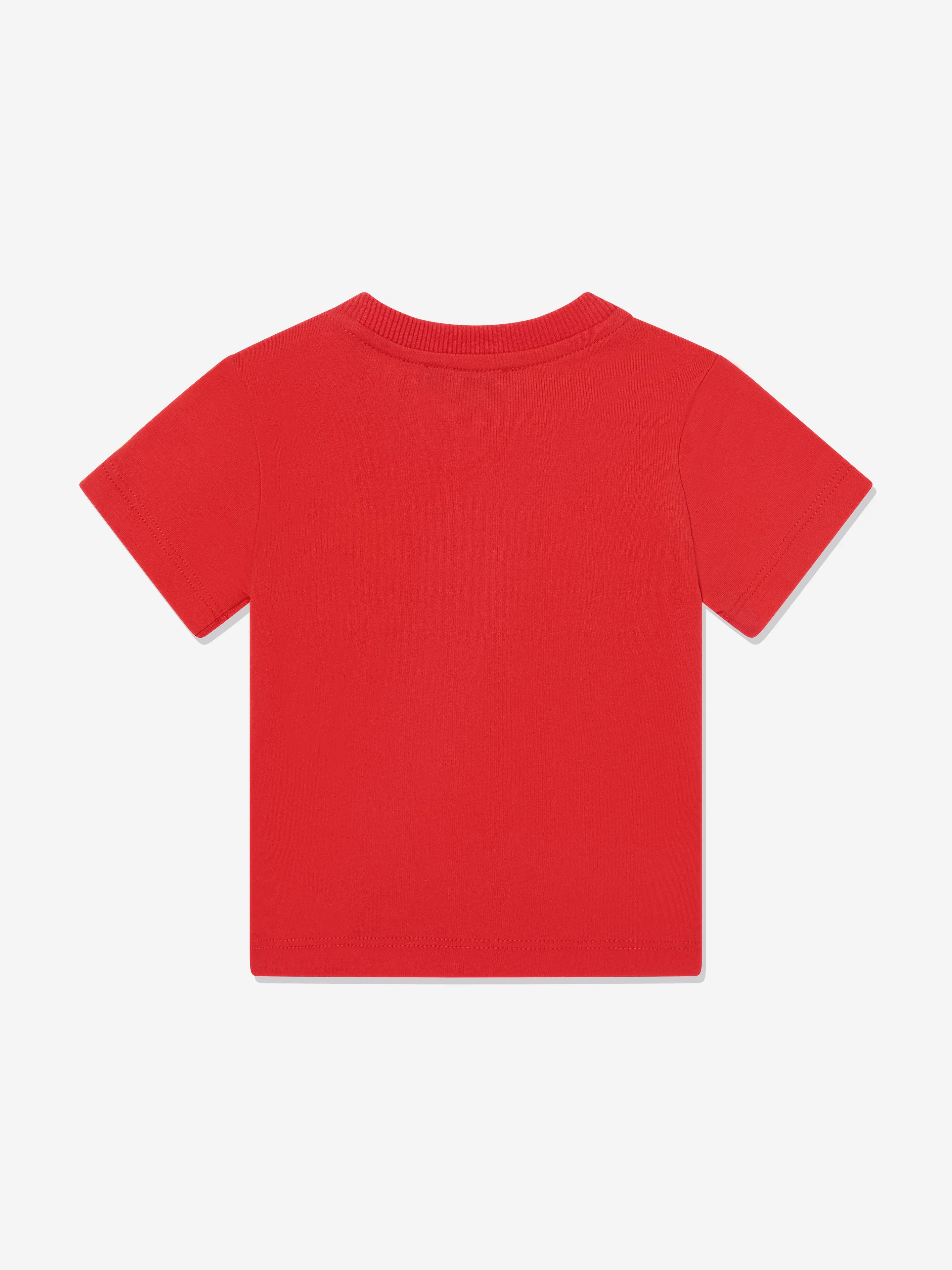 Baby Teddybär Logo T-Shirt in Rot