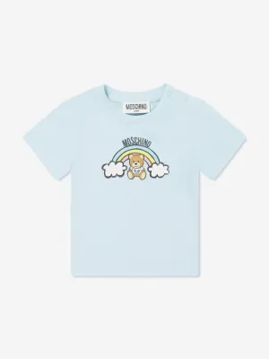 Baby Teddybär T-Shirt in Blau