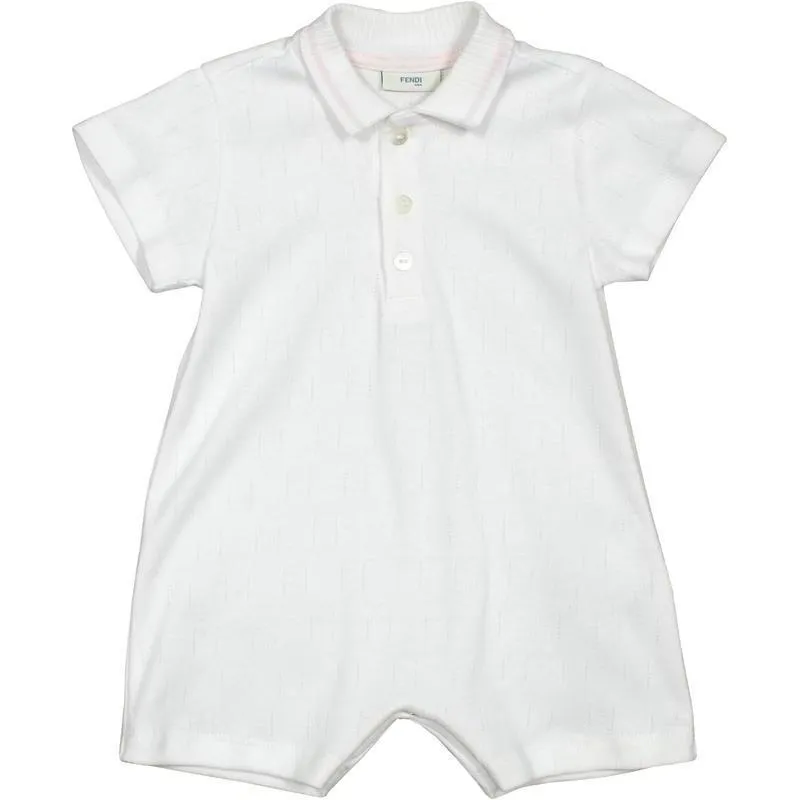 Baby Overall mit Weißem Kragen