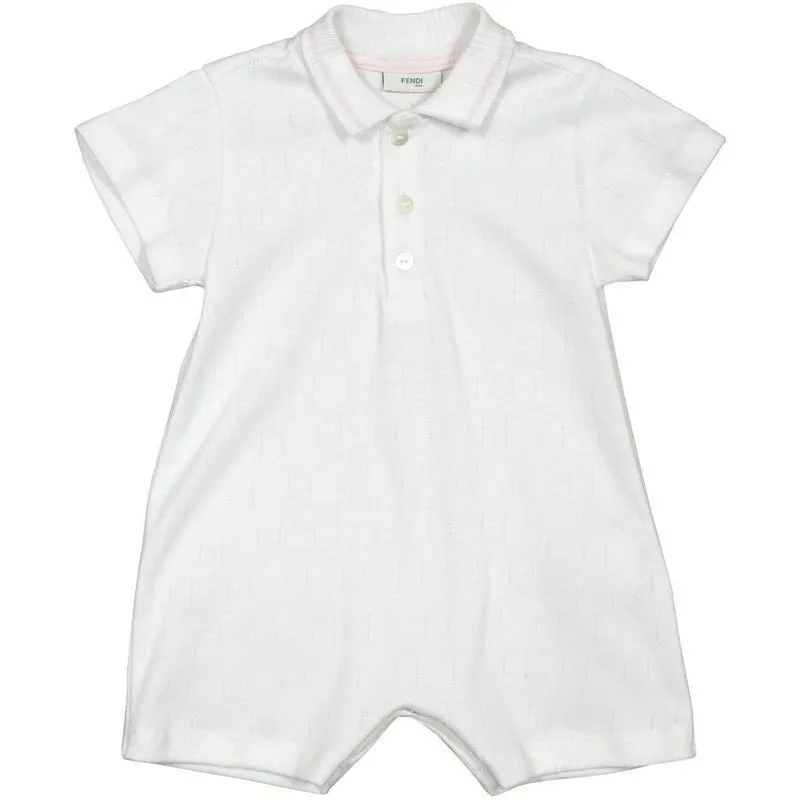 Baby Overall mit Weißem Kragen