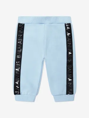 Balmin Baby Boys Logo Joggerhose in Blau
