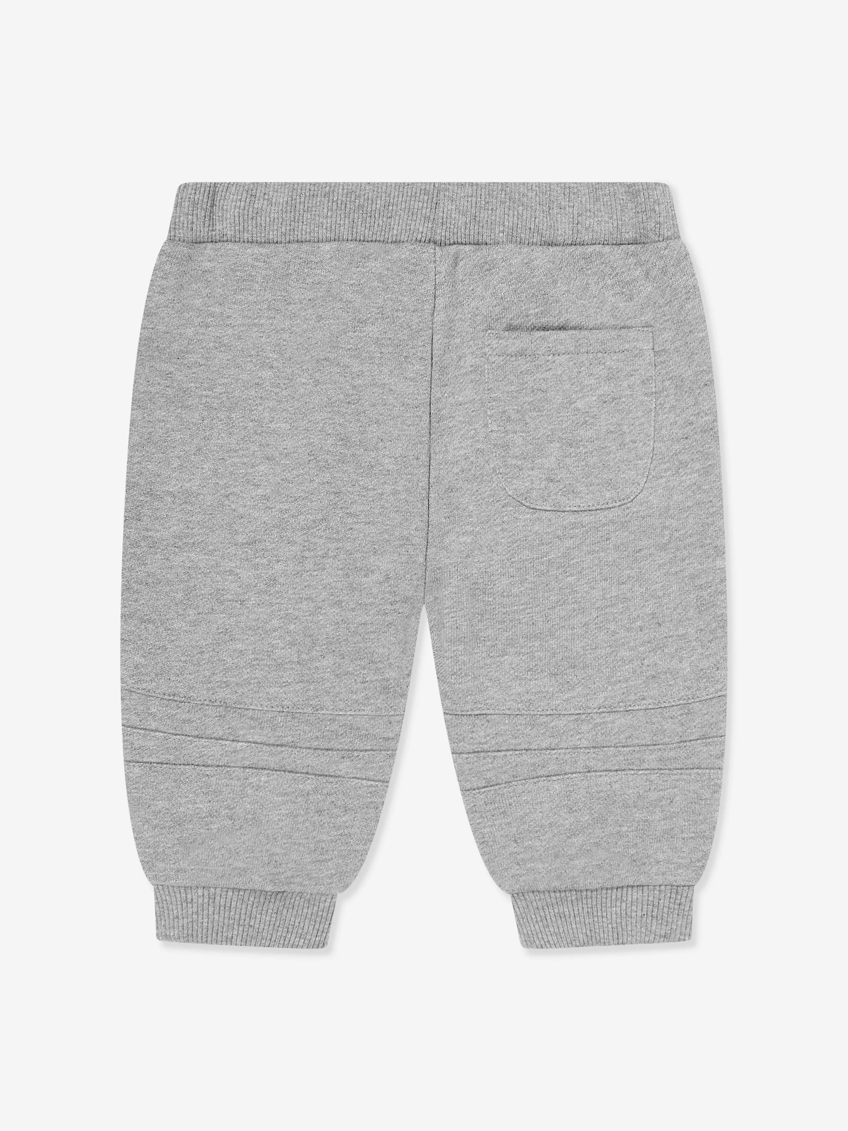 Balmain Baby Boys Logo Joggerhose in Grau